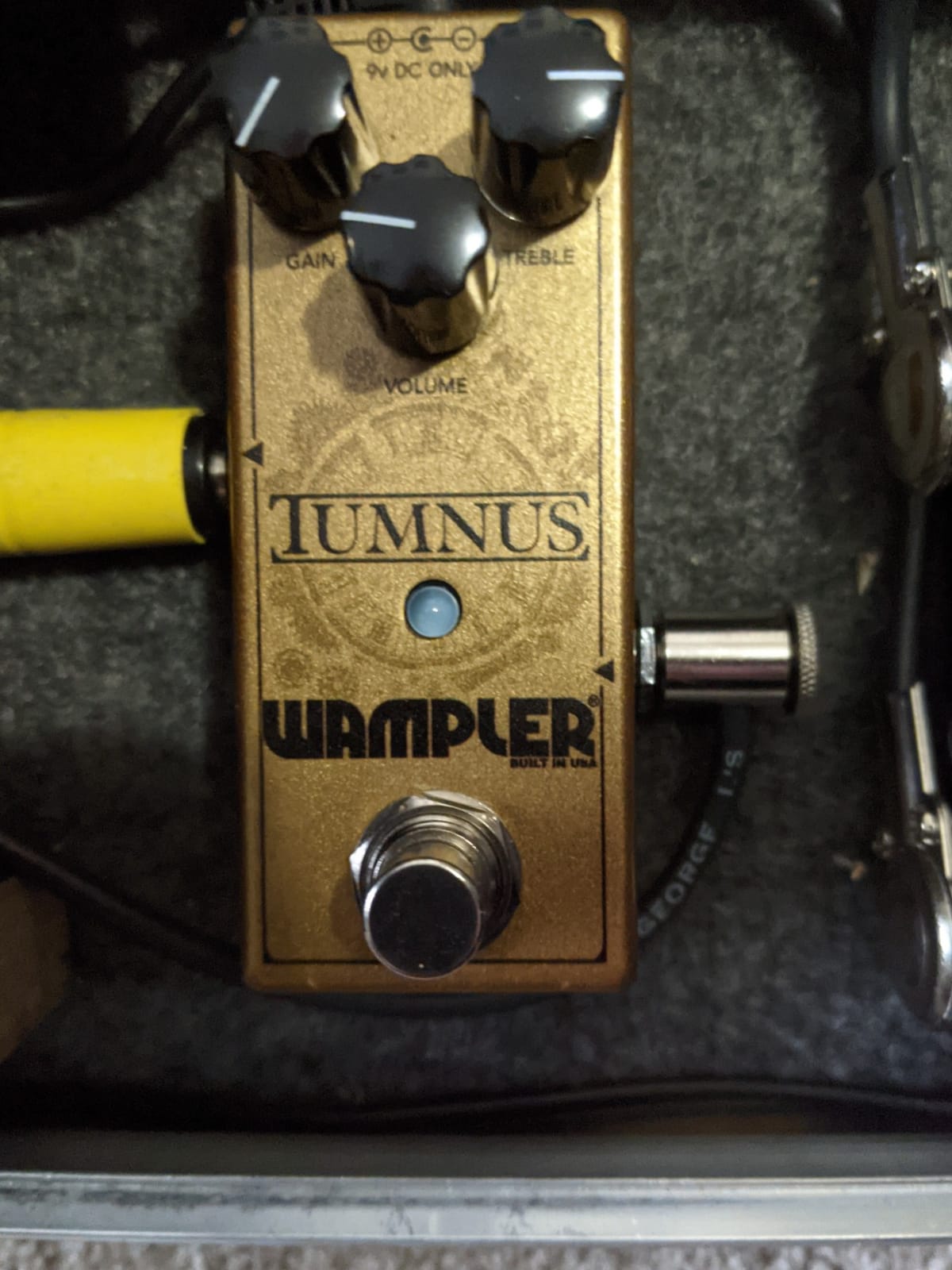 Wampler Tumnus V2 Overdrive & Boost Guitar Effects Pedal customer photo 1