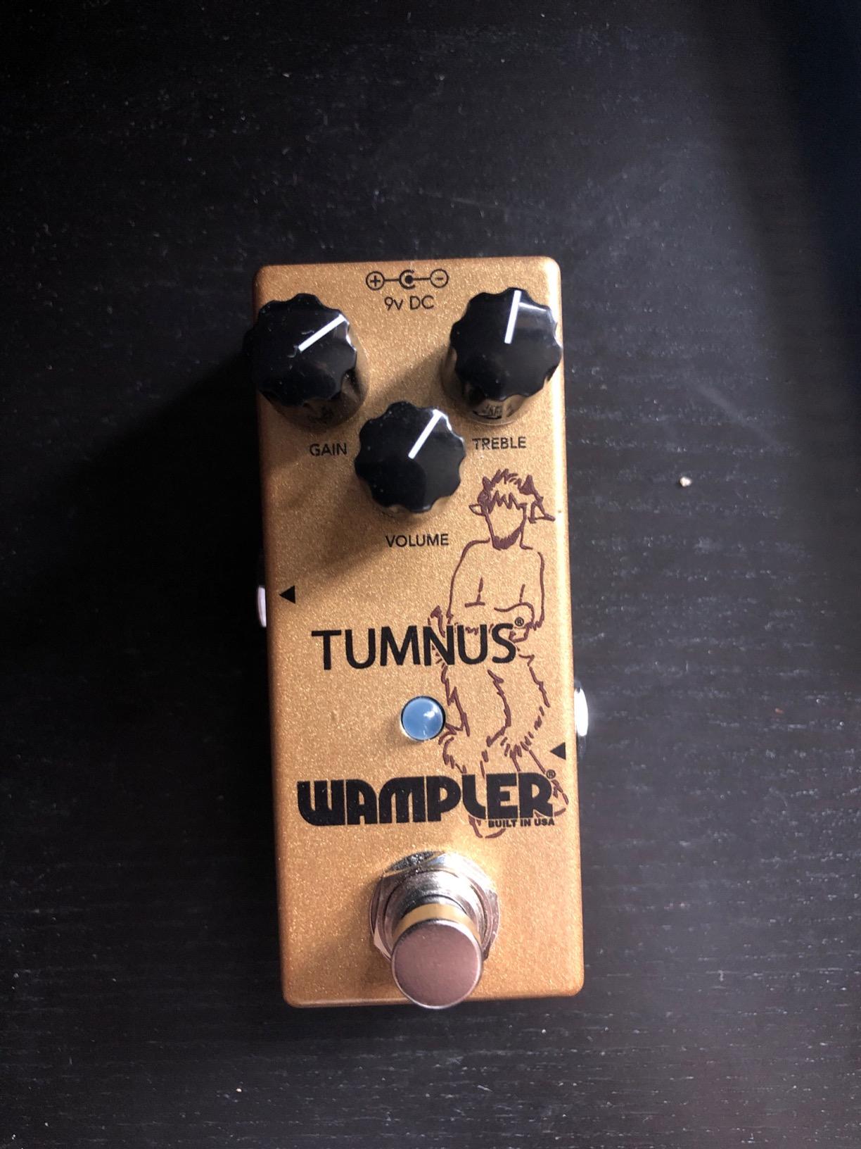 Wampler Tumnus V2 Overdrive & Boost Guitar Effects Pedal customer photo 2