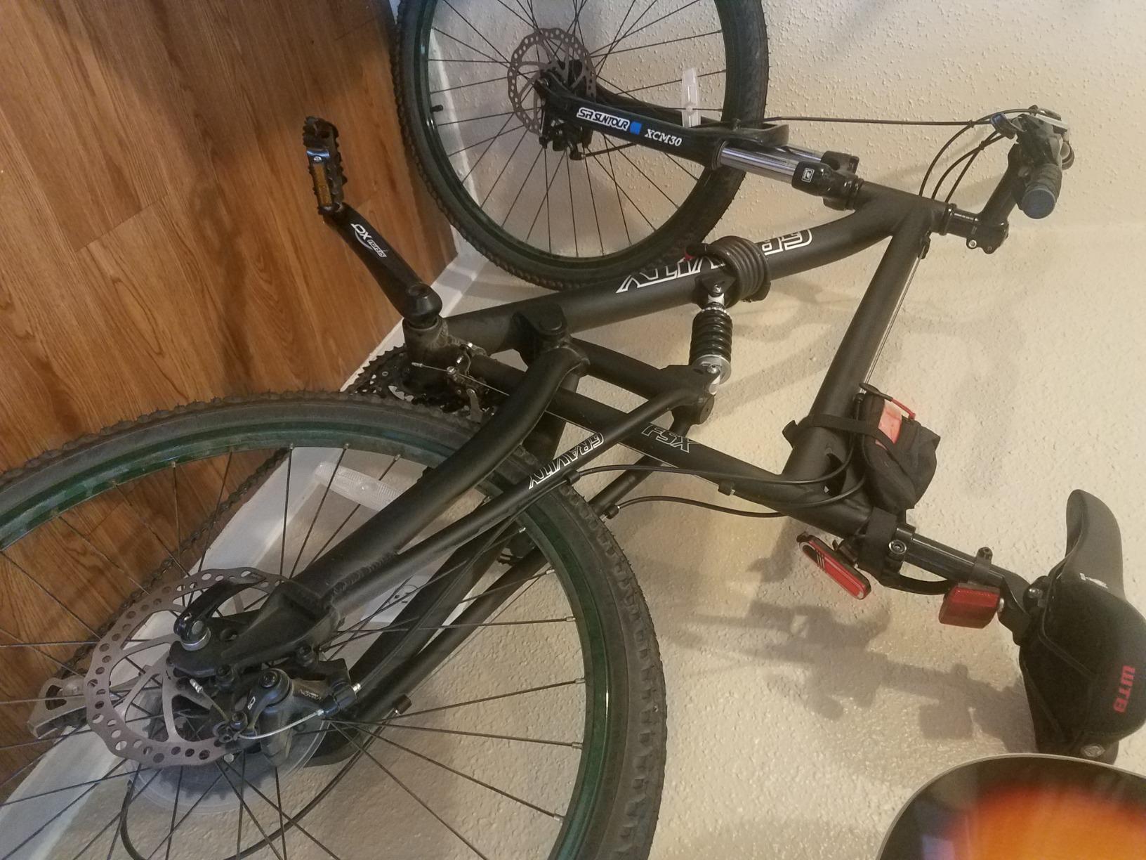 Gravity FSX 2.0 Dual Full Suspension Mountain Bike Disc Brakes Acera Suntour customer photo 2