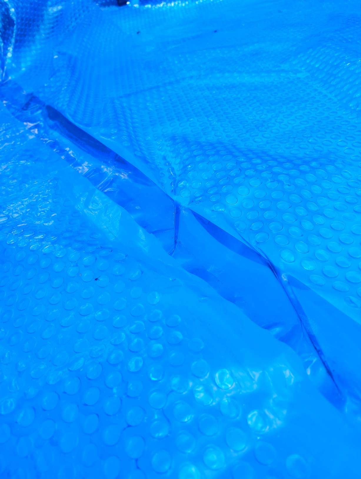 Sun2Solar Blue 16 ft x 32 ft Rectangle Solar Cover | 12 Mil customer photo 2