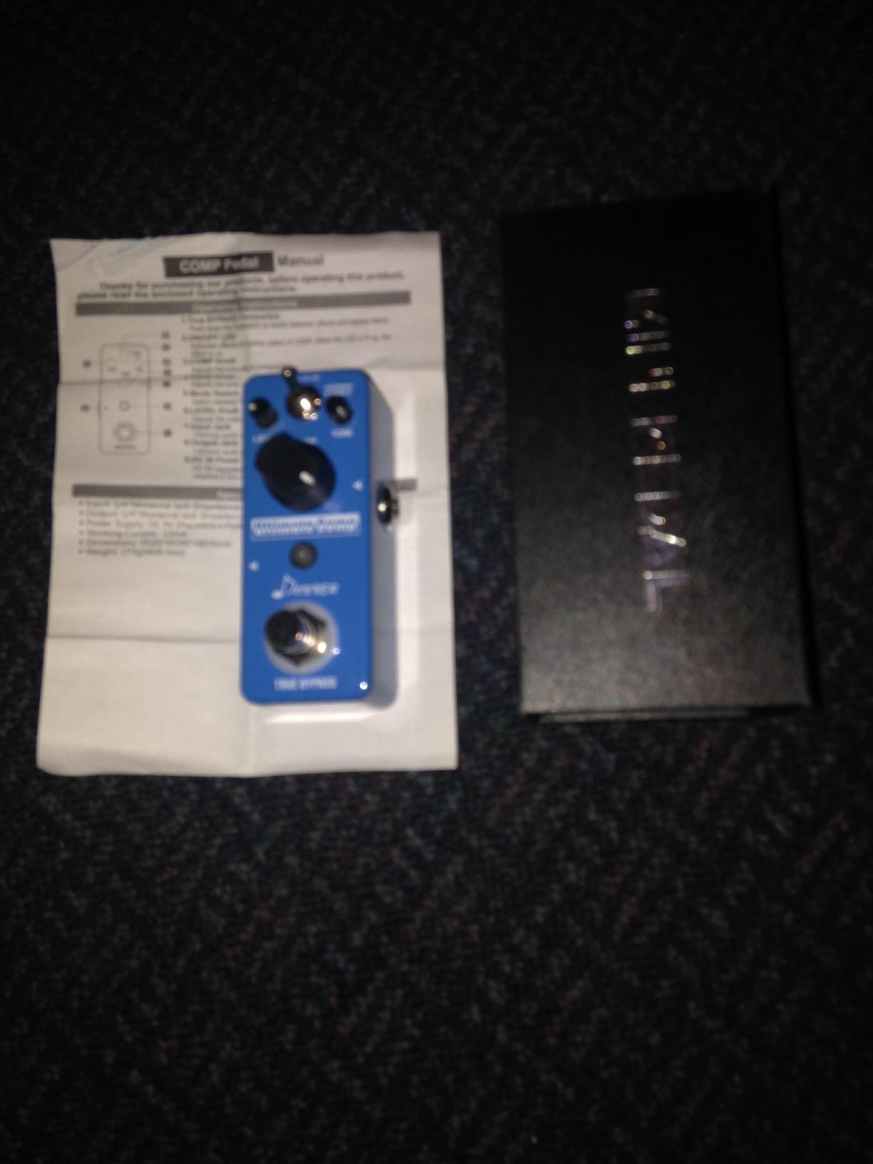 Donner Compressor Pedal, Ultimate Comp 2 Modes Compression Effect Pedal Pure Analog for Electric Guitar and Bass True Bypass customer photo 2