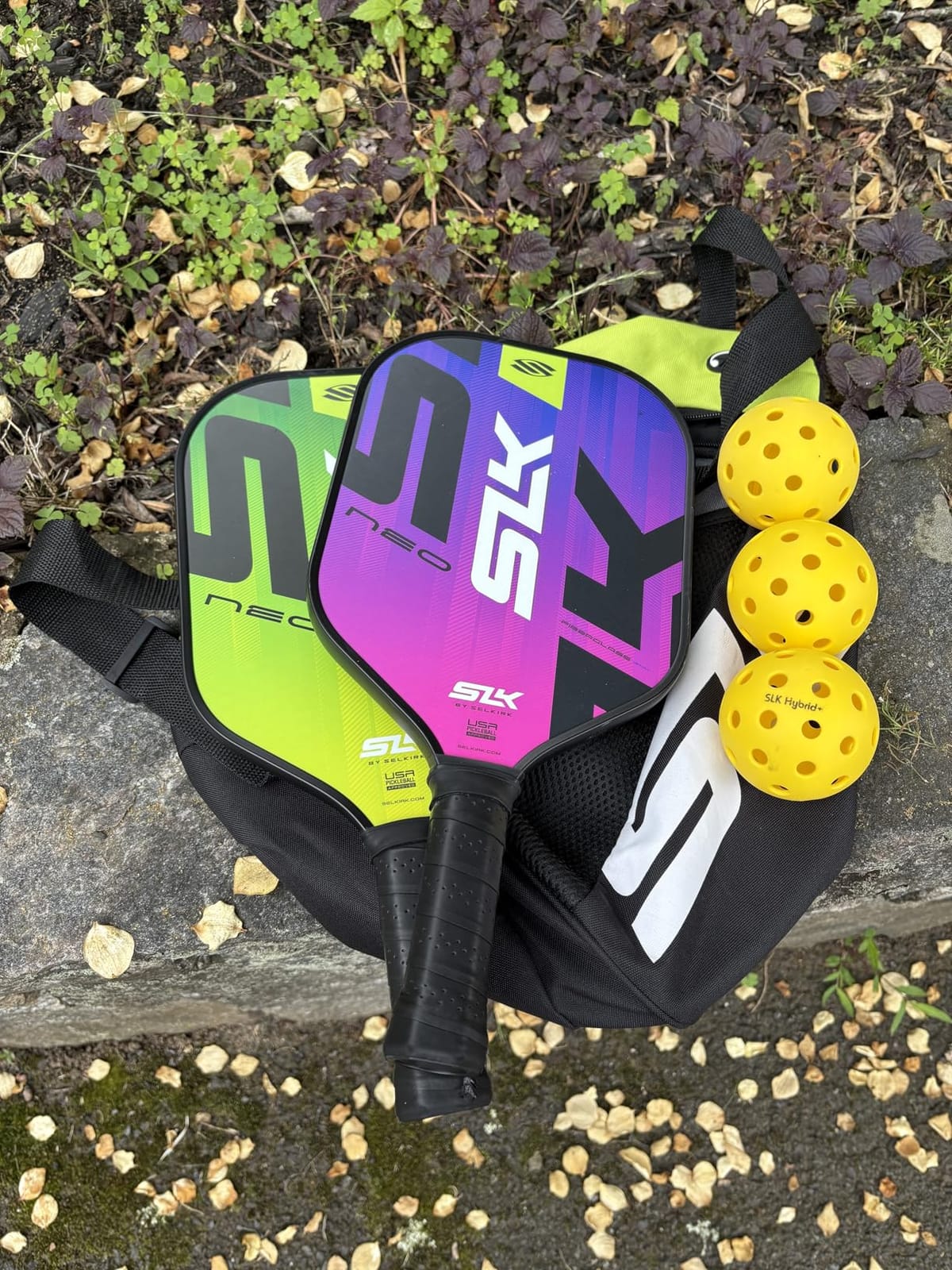 Selkirk Sport SLK Neo Pickleball Paddles Set of 2 + Pickleballs + Sling Bag customer photo 2