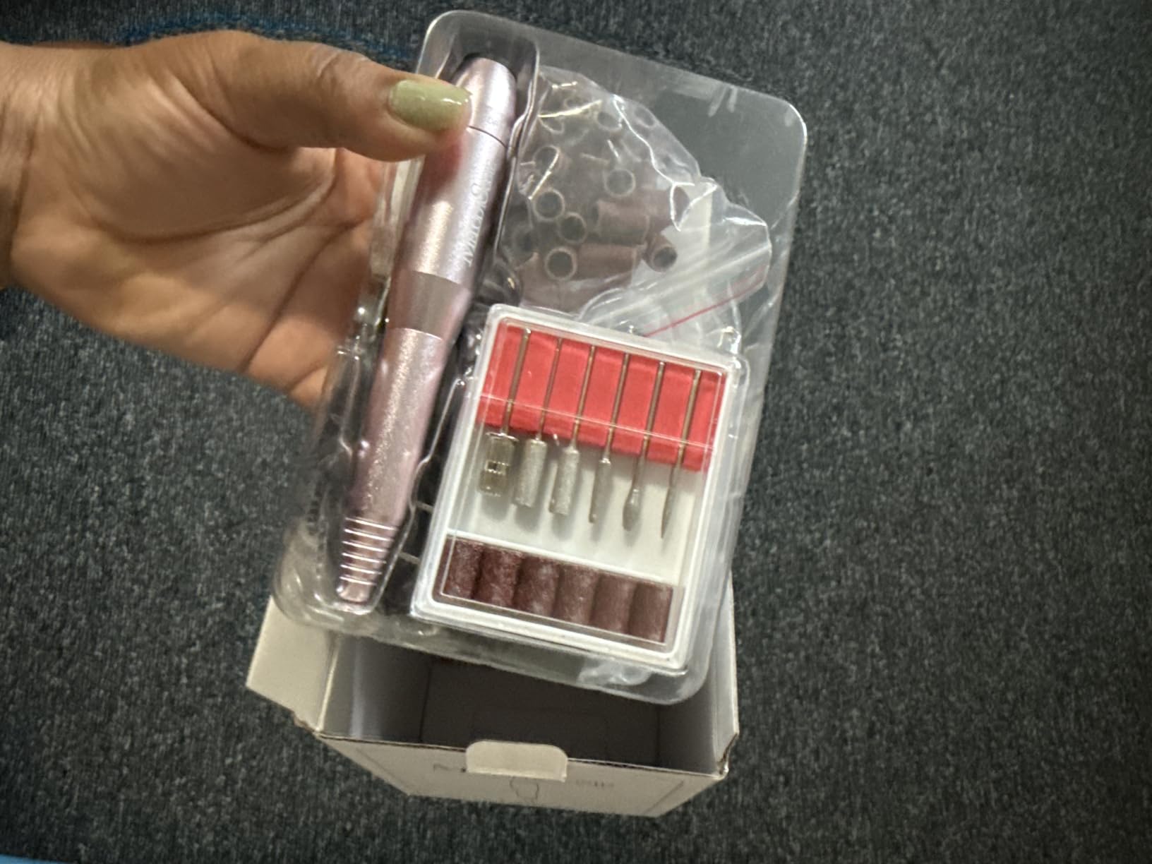 MelodySusie PC120B Pen Nail Drill with Compact AC Adapter Kit customer photo 1