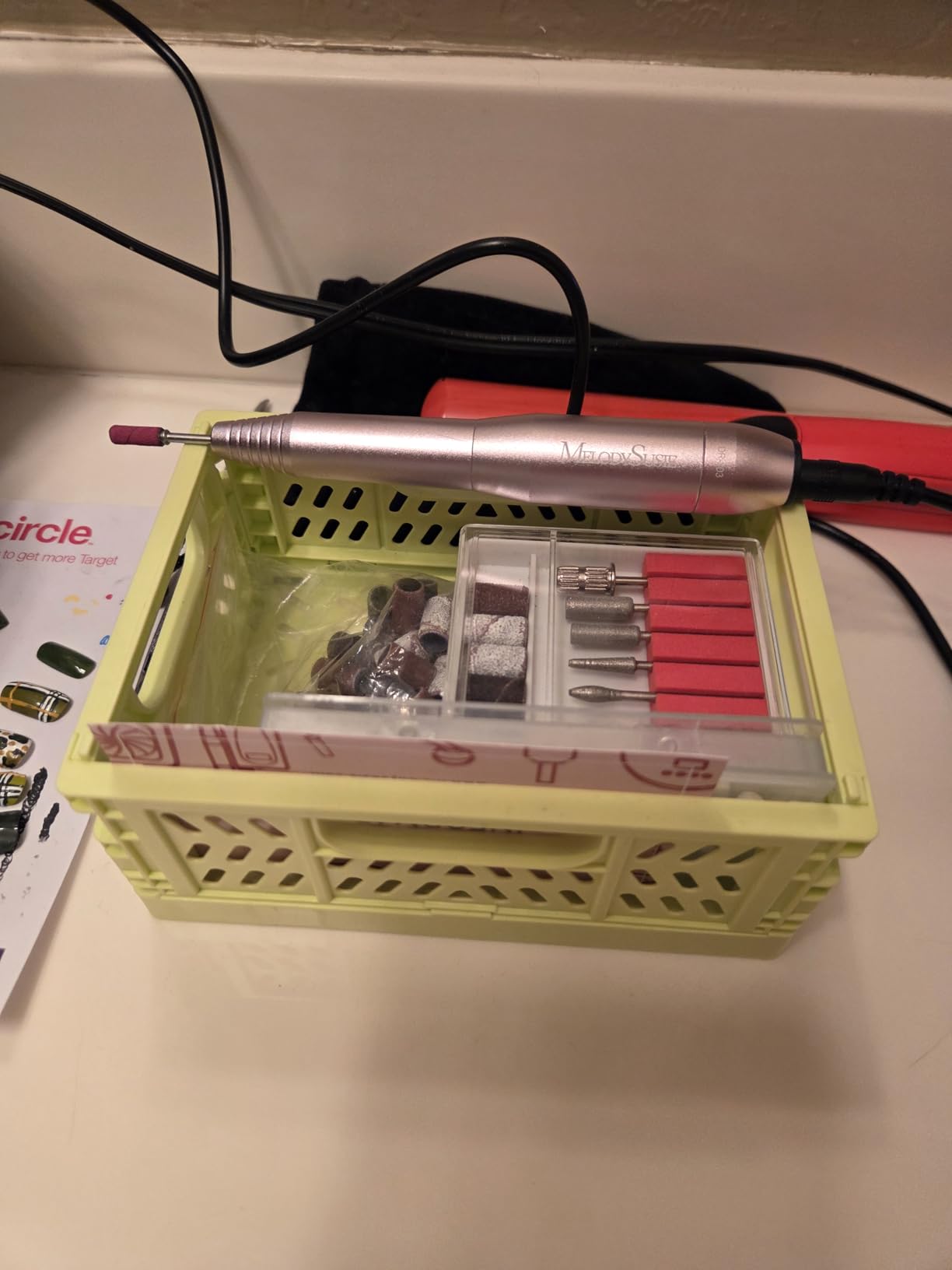 MelodySusie PC120B Pen Nail Drill with Compact AC Adapter Kit customer photo 2