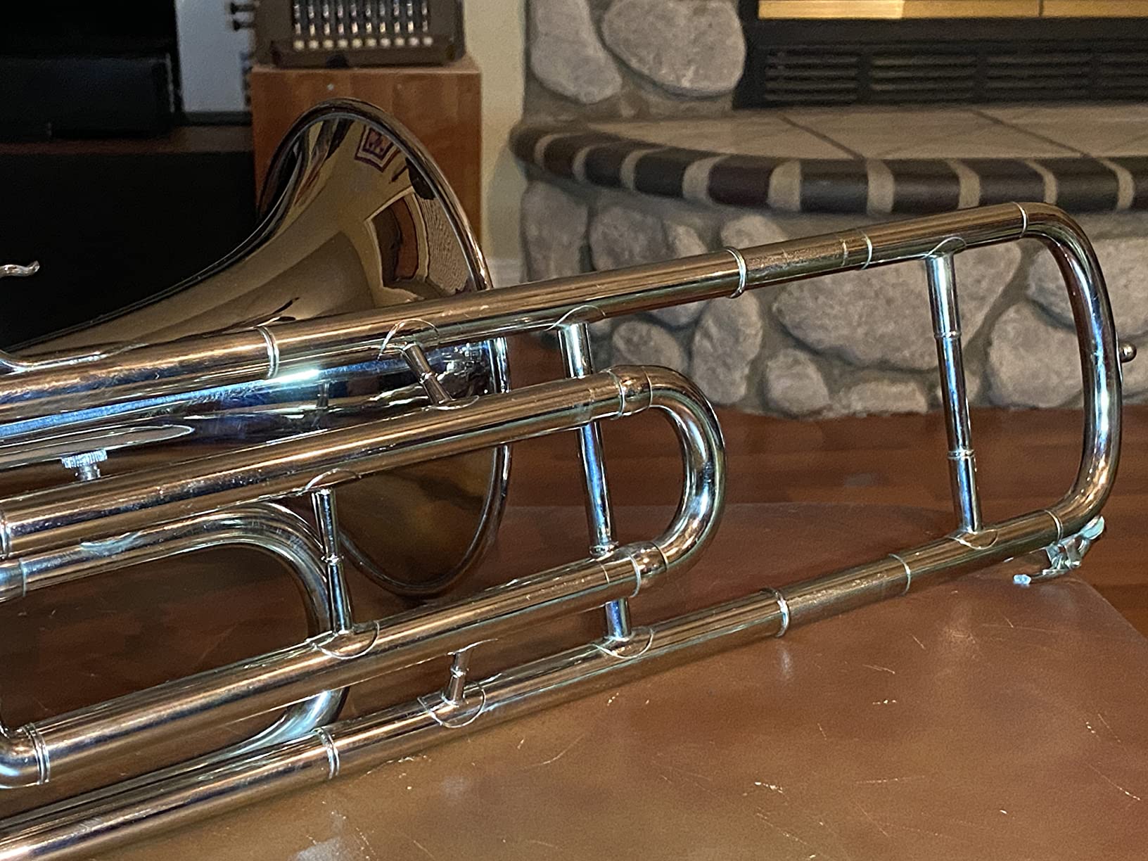 Nasir Ali, Valve Trombone Nickel Plated Bb customer photo 2