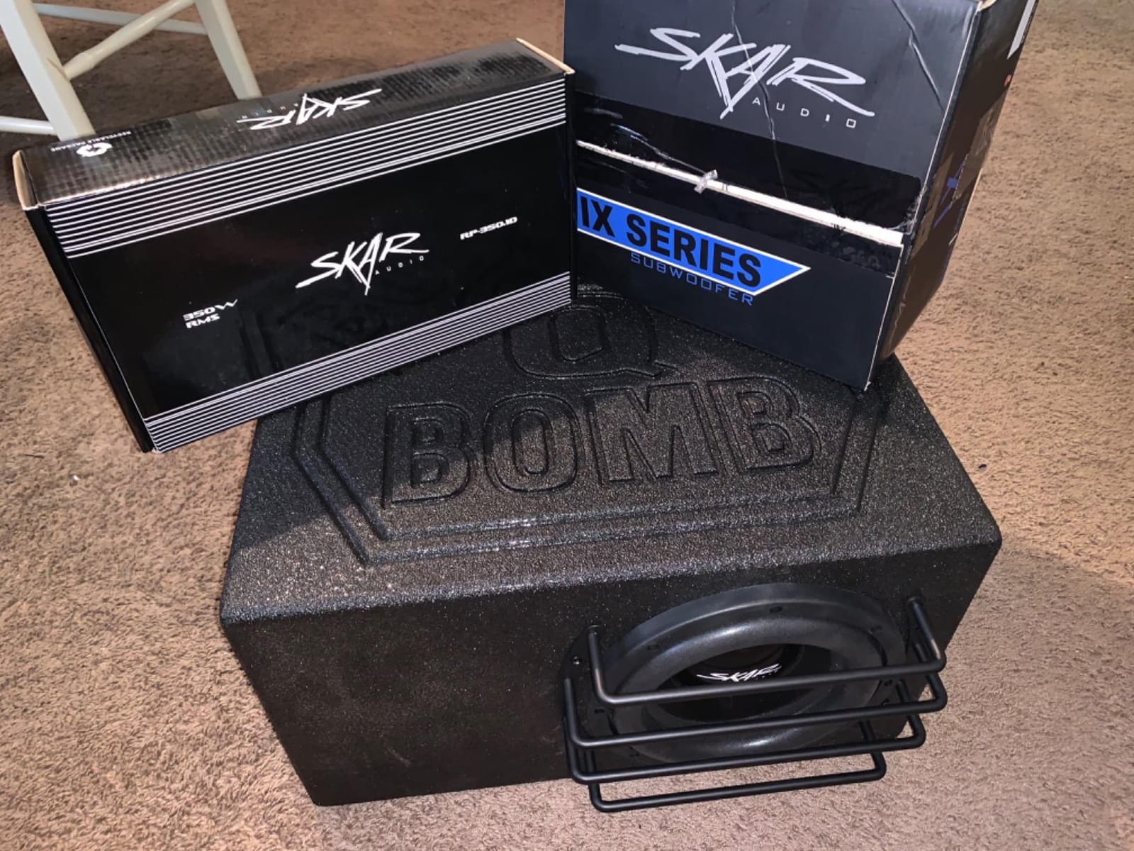Skar Audio RP-350.1D Monoblock Class D MOSFET Amplifier with Remote Subwoofer Level Control, 350W customer photo 2
