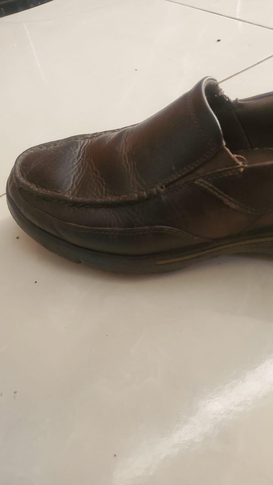 Dr. Scholl's Shoes Men's Winder II Slip Resistant Work Loafer customer photo 2