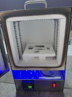 RapidFire Pro-LP Electric Kiln Furnace-2200F 10 Min Melt Gold - Programmable Controller customer photo 1