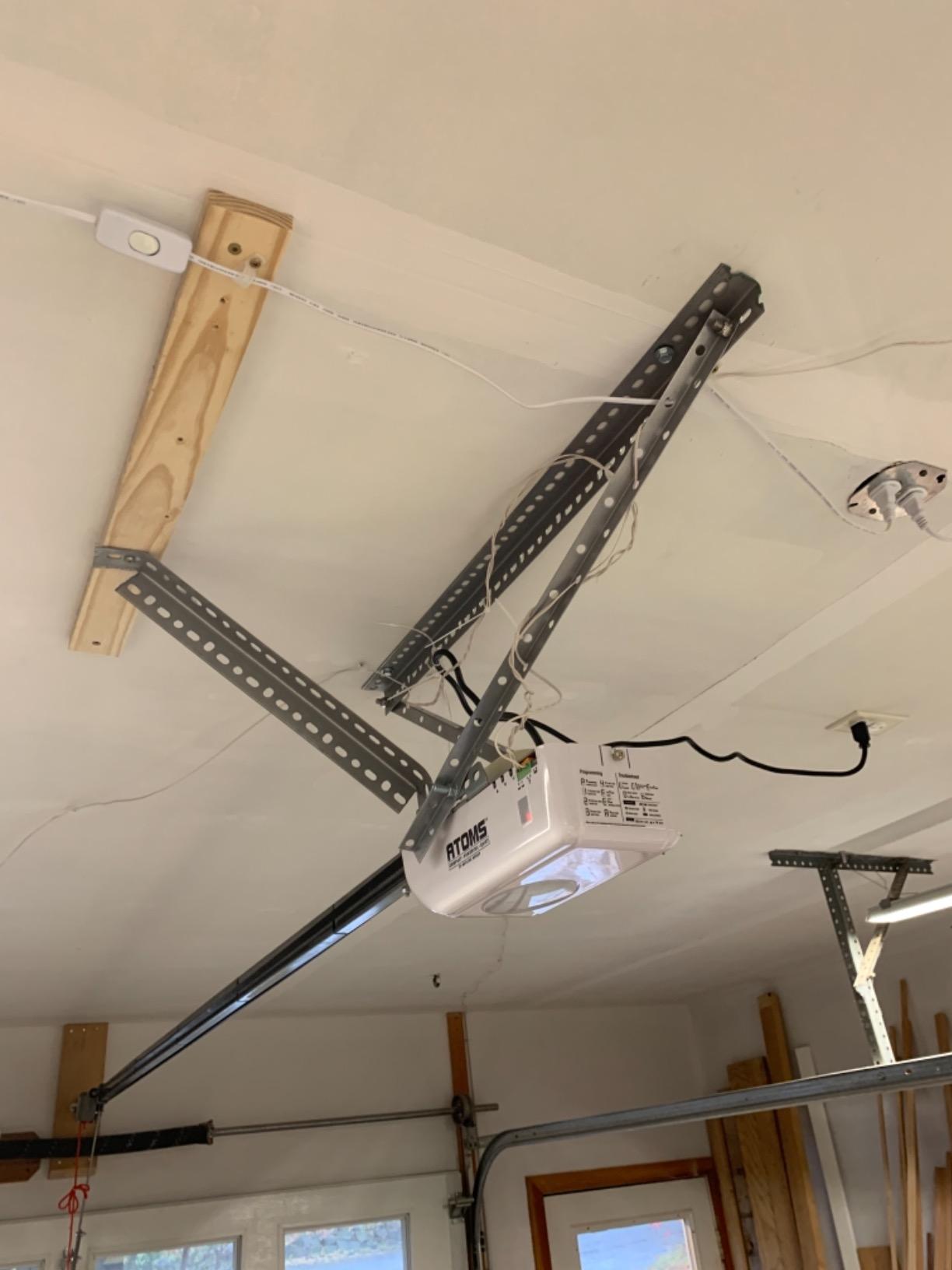 Skylink ATR-1622BK Atoms 1/2 HPF Garage Door Opener with Extremely Quiet Dc Motor, Belt Drive, Built-In Led Light, Skylinknet Enabled, Remote Controls, Keypad Keyless Entry, Deluxe Wall Console customer photo 1