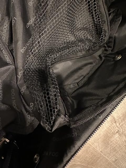 London Fog Buckingham 44 Wheeled Garment Bag, Black customer photo 2
