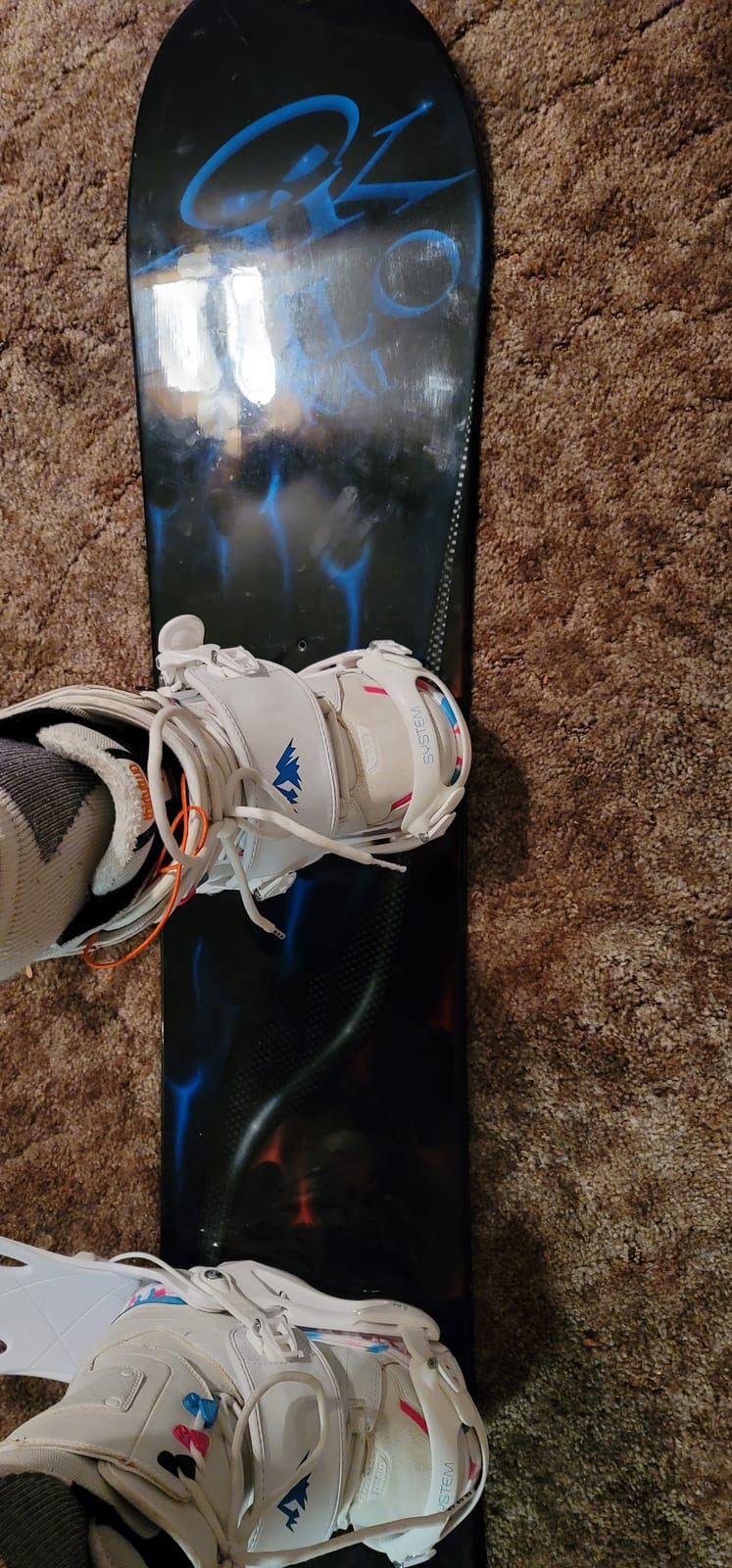 System LUX Women's Rear Entry Flow Style Snowboard Bindings (M/L) customer photo 1