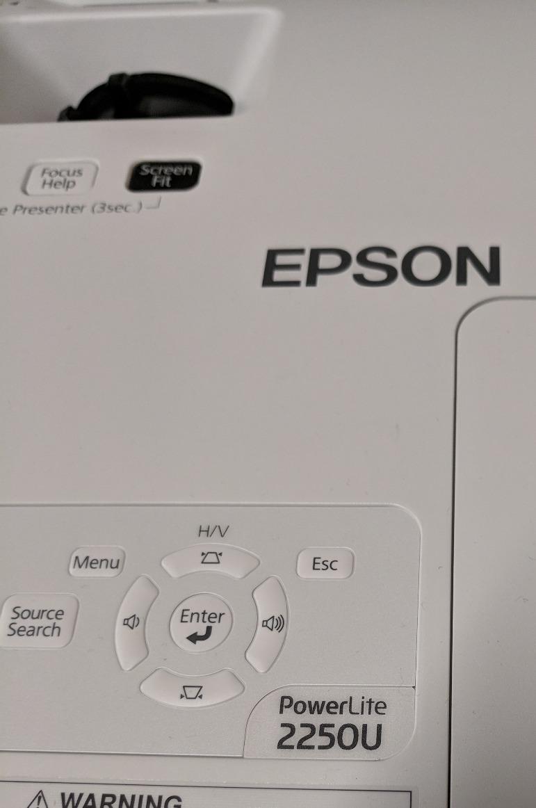 Epson PowerLite 2250U Full HD WUXGA 3LCD Projector customer photo 2