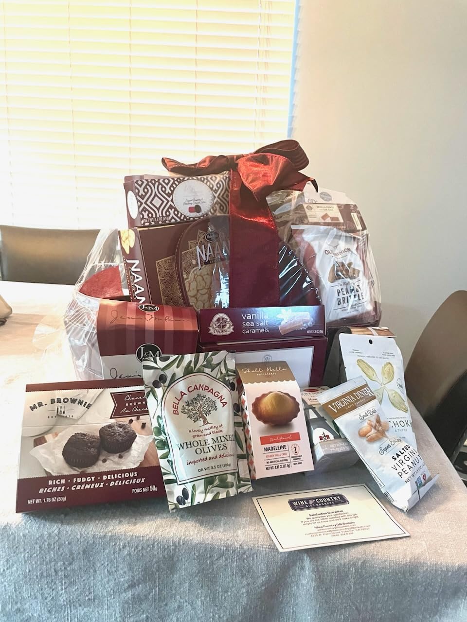 Wine Country Gift Baskets Gourmet Feast Family Friends Co-Workers Loved Ones customer photo 1