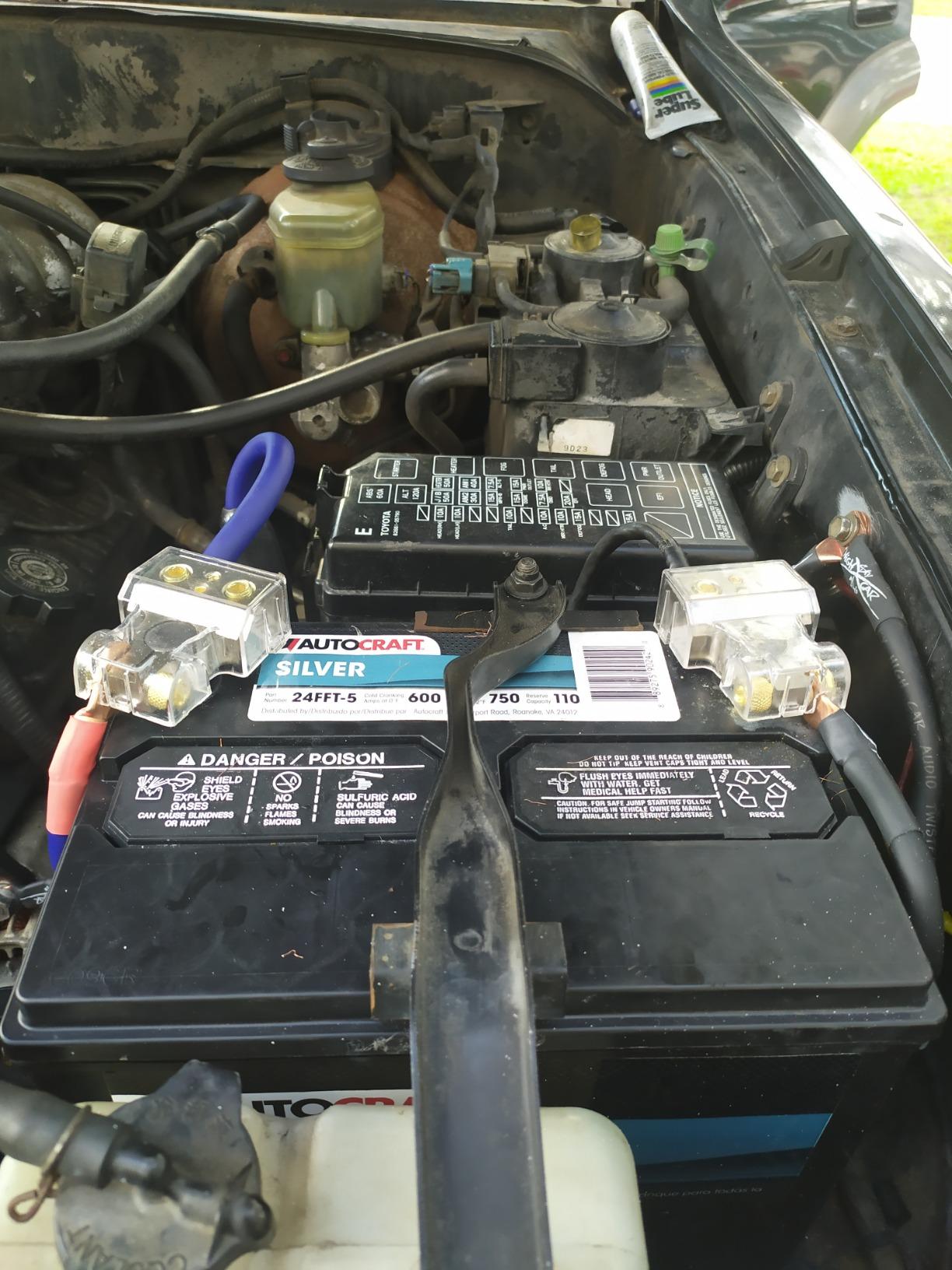 Sky High Car Audio 4 Gauge OFC Big 3 Upgrade Kit, Oxygen Free Copper Power Ground Wire Kit, Battery Cable & Alternator Wiring customer photo 1