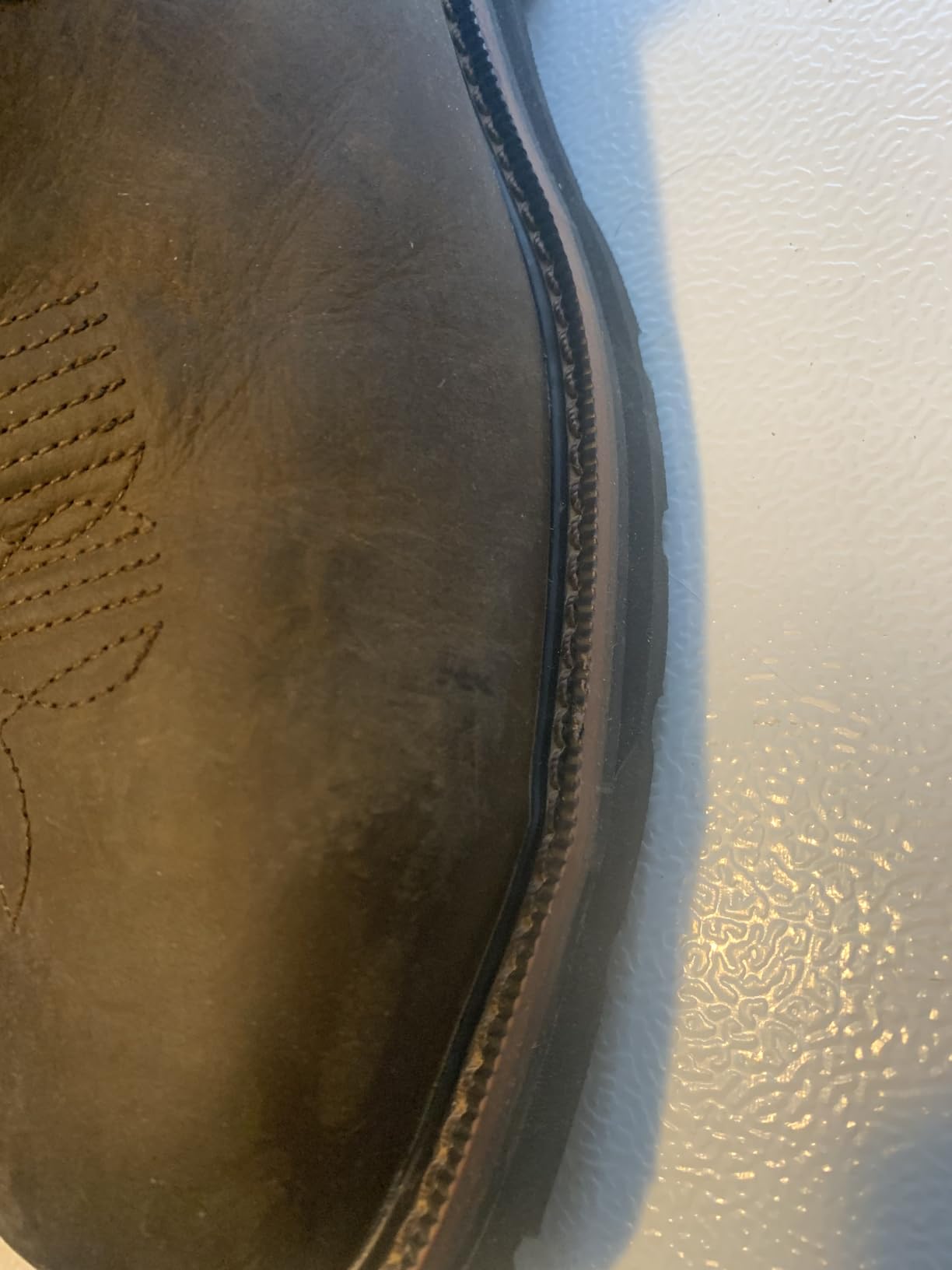 WOLVERINE Men's Rancher Waterproof Steeltoe Square Toe 10in Wellington Work Boot customer photo 2