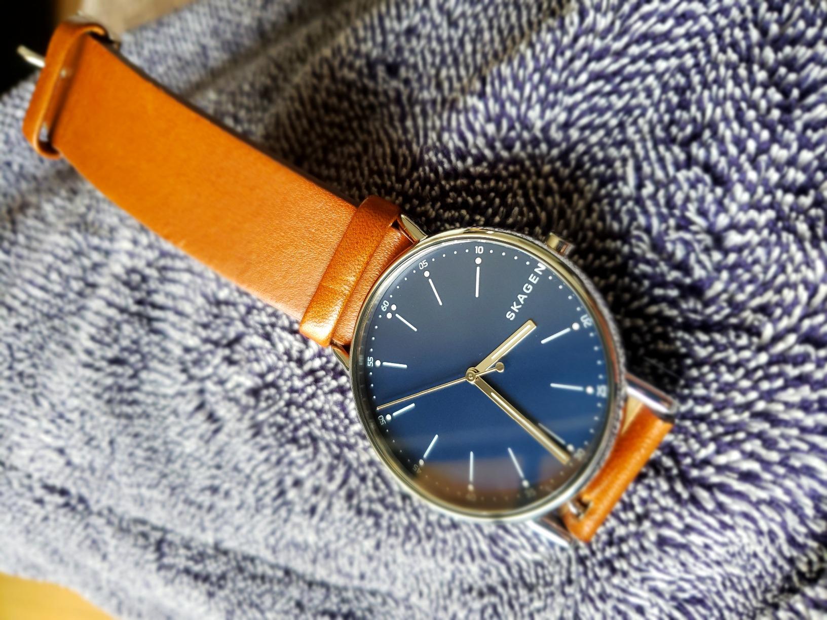Skagen Signatur Minimalist Stainless Steel Watch for Men customer photo 1