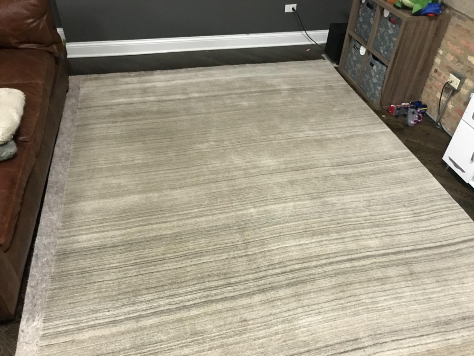 SAFAVIEH Himalaya Area Rug 8x10, Wool Handwoven Large Stone HIM820A customer photo 2
