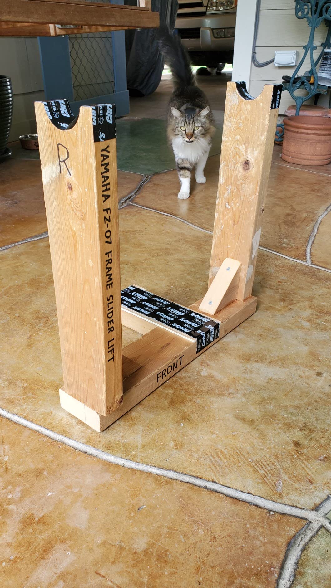 LiftMaster Wide Deck Motorcycle Center Scissor Lift Jack Hoist Stand Bikes ATVs customer photo 2