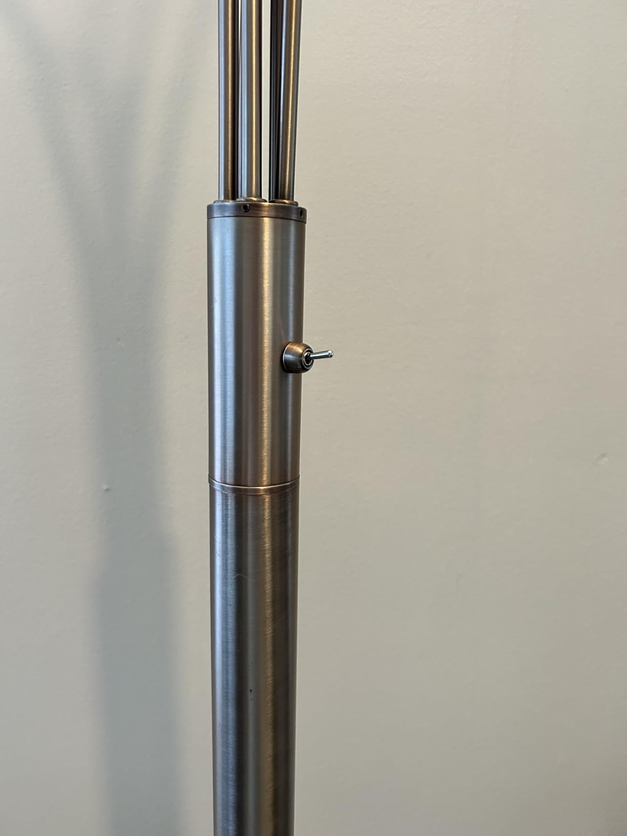 Brightech Orion Arc Floor Lamp for Living Room, Tree Floor Lamp with 5 Adjustable Arms, Multi-Head Standing Lamp with Flexible Rotating LEDs for Bedroom, Dorm - Bright Hanging Lighting - Satin Nickel customer photo 1