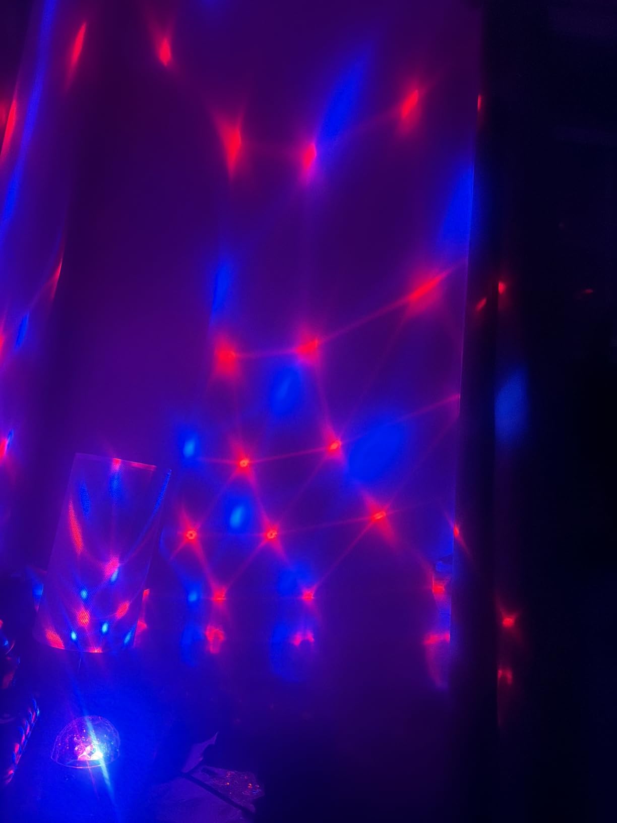 Luditek Sound Activated Party Lights with Remote DJ Lighting, Disco Ball Strobe Stage Light for Home Room Dance Parties Birthday Karaoke Stocking Stuffers New Years Eve Halloween Christmas Decorations customer photo 1