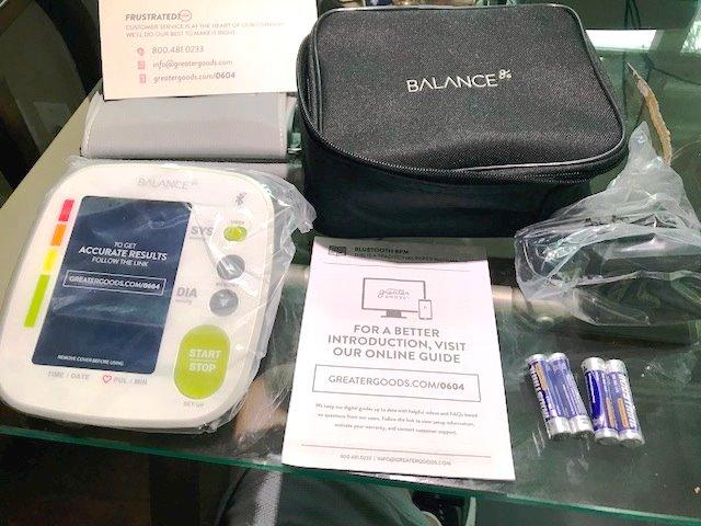 Greater Goods Bluetooth Blood Pressure Monitor for Home Use, Upper Arm Cuff customer photo 2