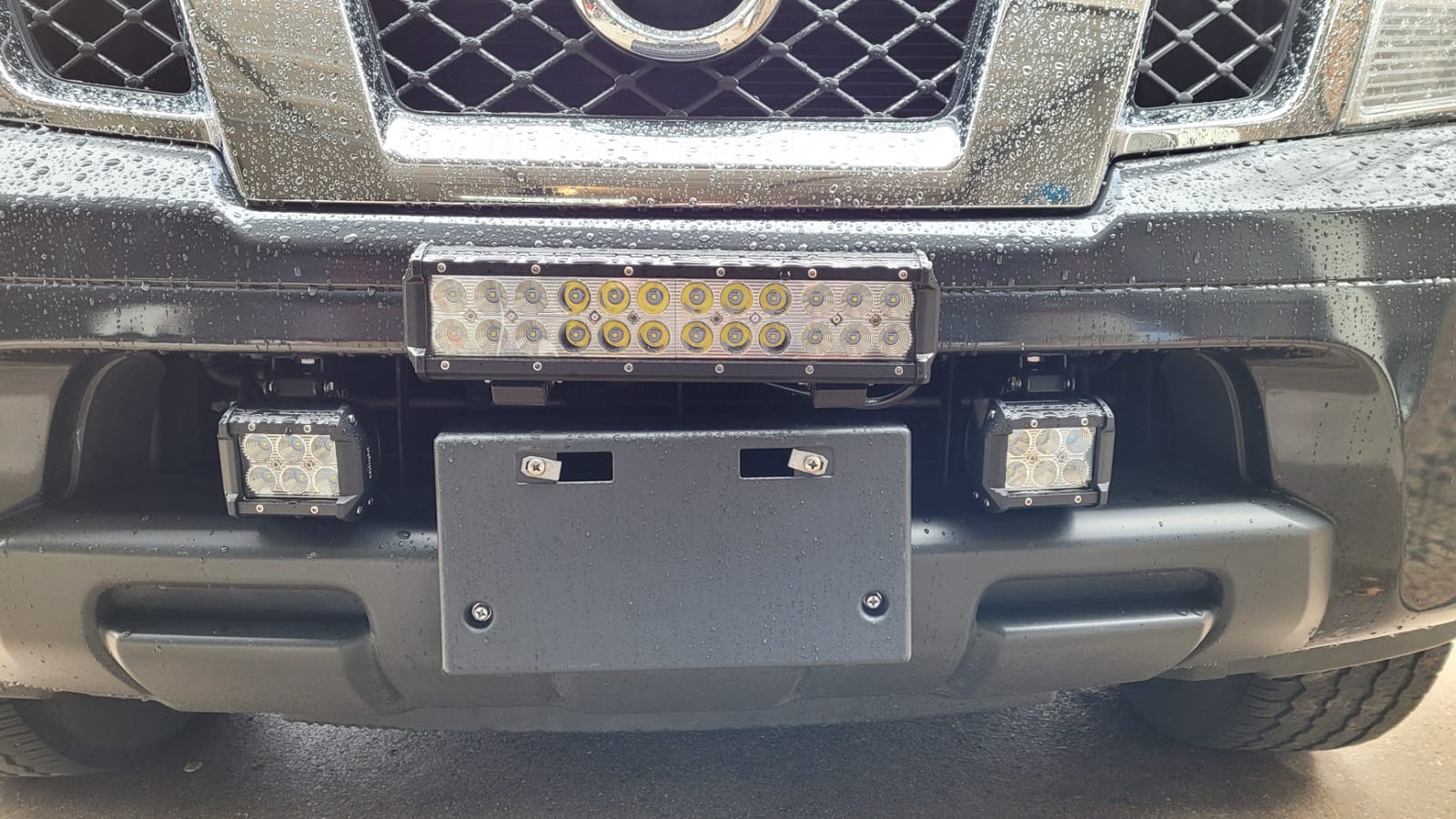 Nilight 12 Inch 72W Spot Flood Combo Led Light Bar 2Pcs 4Inch 18W Flood LED Pods Fog Lights Off Road with Wiring Harness Kit-3 Leads for Van Camper Car Pickup Golf Cart ATV UTV SUV Truck Boat 4x4 customer photo 1
