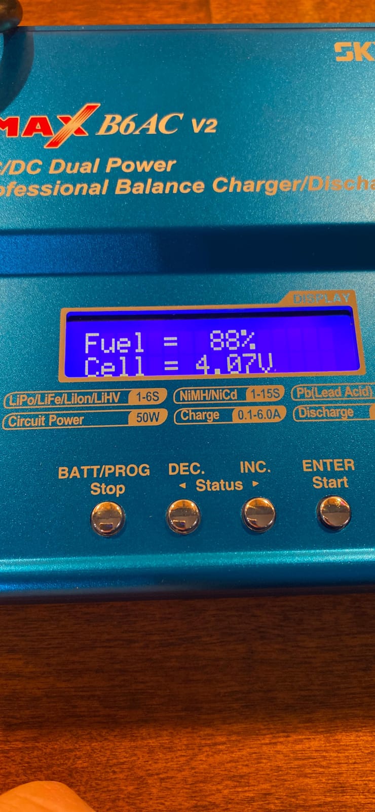 SKYRC iMAX B6AC V2 AC/DC Dual Power Professional LiPo Battery Balance Charger/Discharger customer photo 2
