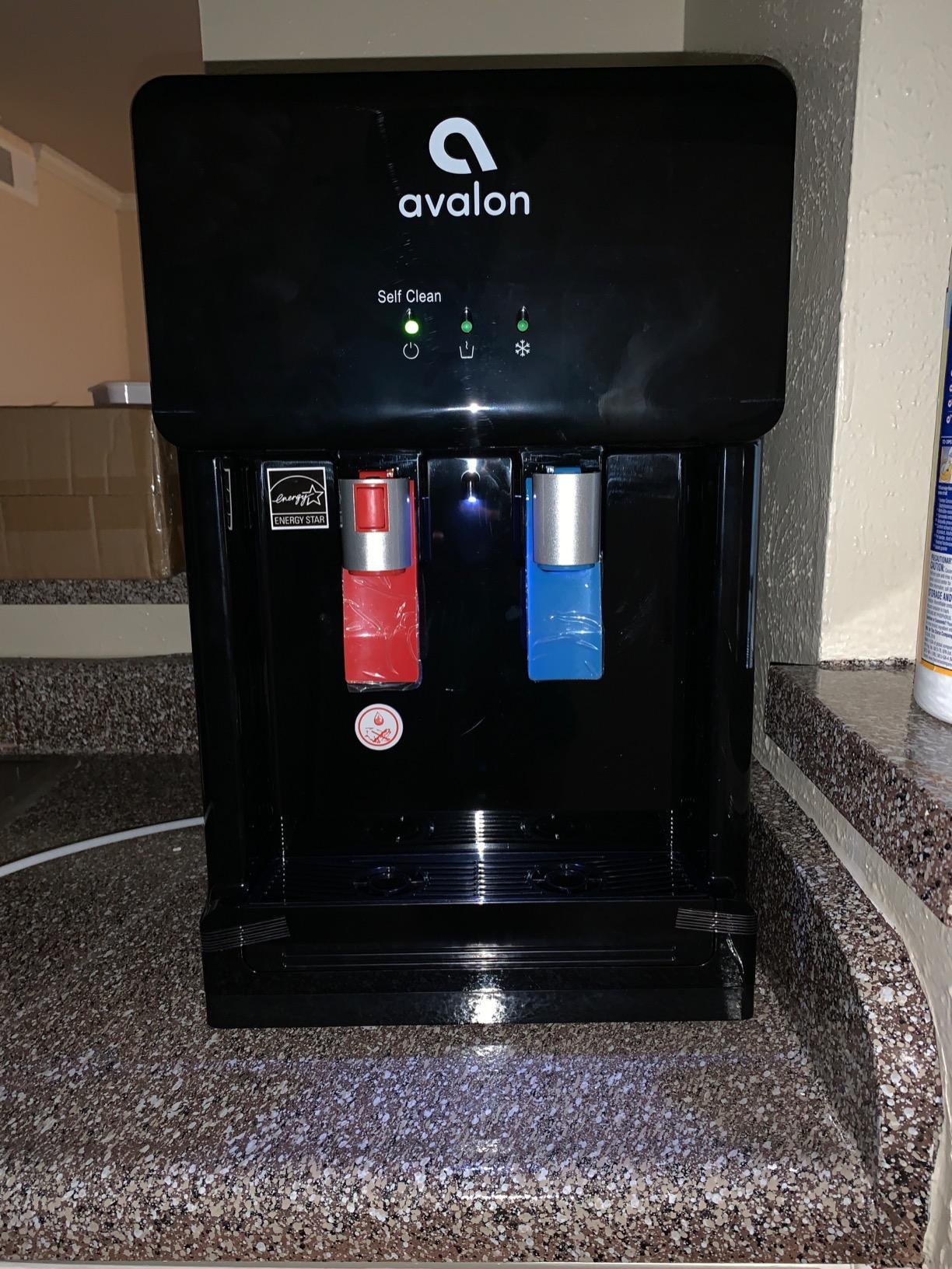 Avalon A8CTBOTTLELESSWHT Countertop Self Cleaning Touchless Bottleless Cooler Dispenser Hot & Cold Water, NSF Certified Filter, UL/Energy Star, White customer photo 2