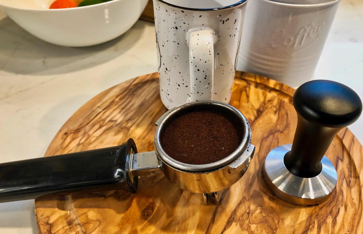 LuxHaus 58mm Espresso Tamper - Premium Barista Coffee Tamper - 100% Flat Stainless Steel Base customer photo 2
