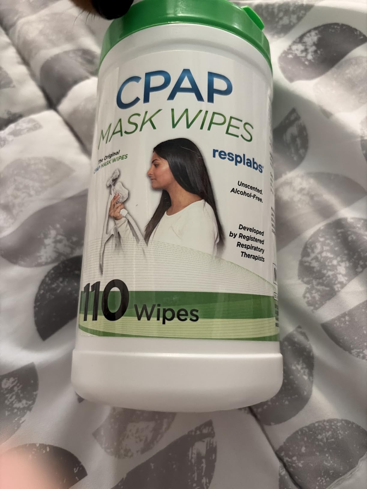 resplabs CPAP Mask Wipes, 3 Pack (330 Wipes) Unscented - Safe for All CPAP Masks, Nasal and Full Face - Daily Use Cleaning Wipes, 9 Month Supply customer photo 1