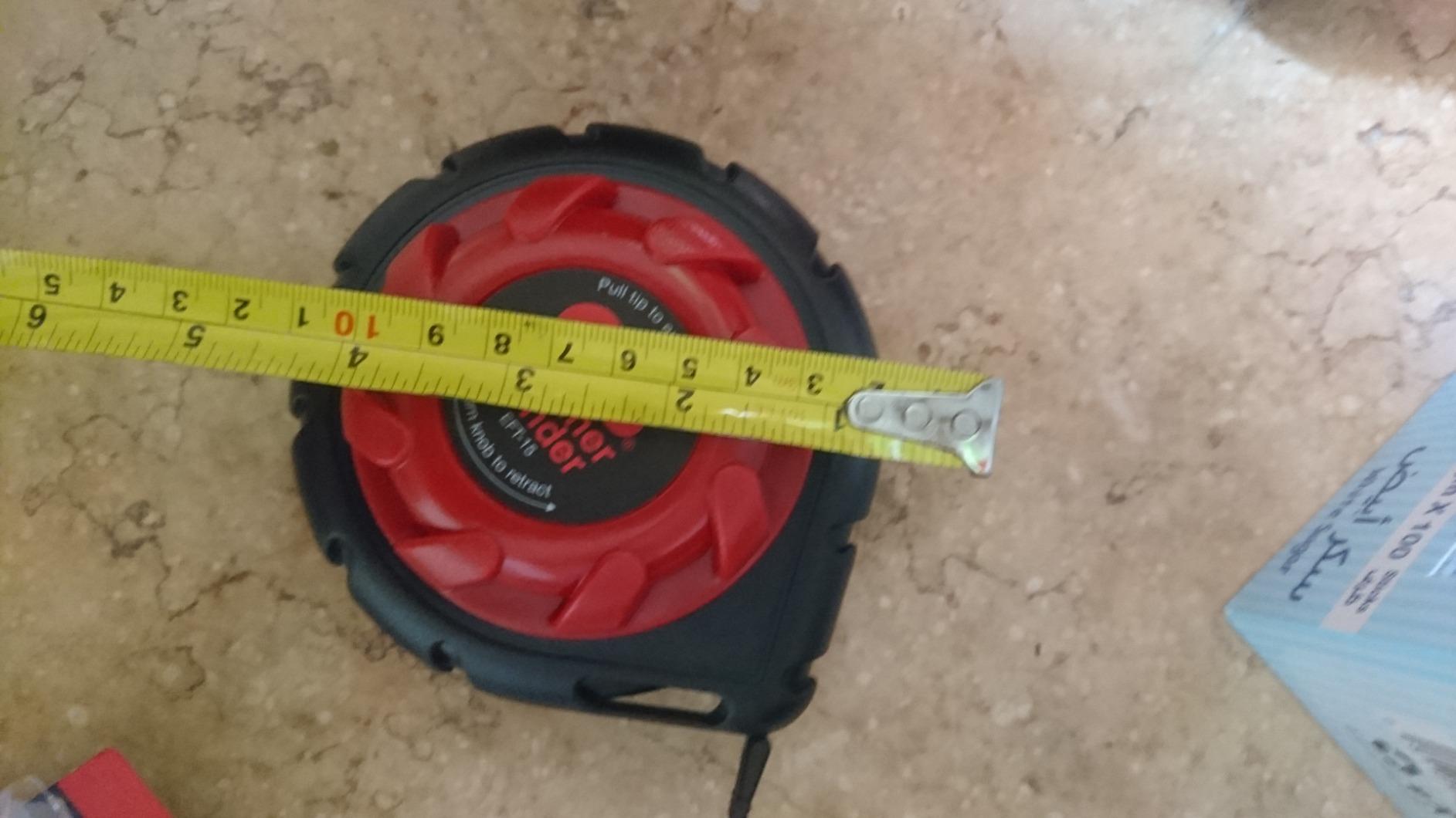 Gardner Bender EFT-15 Mini Cable Snake, 15 Ft Steel Fish Tape, Electrical Wire Fishing Tape, Red & Black customer photo 1