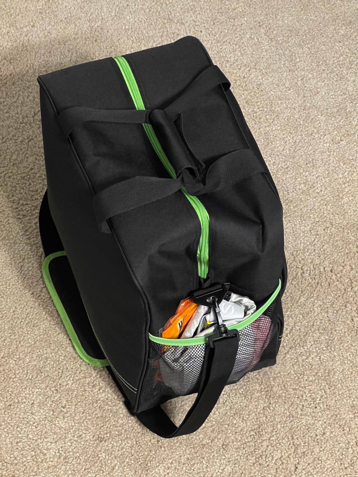 Athletico Padded Two-Piece Ski and Boot Bag Combo | Store & Transport Skis Up to 200 CM and Boots Up To Size 13 | Includes 1 Padded Ski Bag & 1 Padded Ski Boot Bag customer photo 2