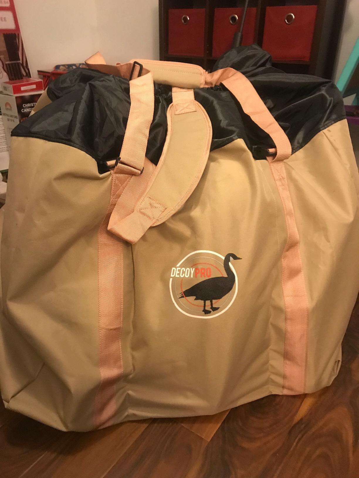 6 Slot Goose Decoy Bag for Large Full Body, Floating and Shell Models, Slotted Hunting Carry and Storage Case customer photo 2