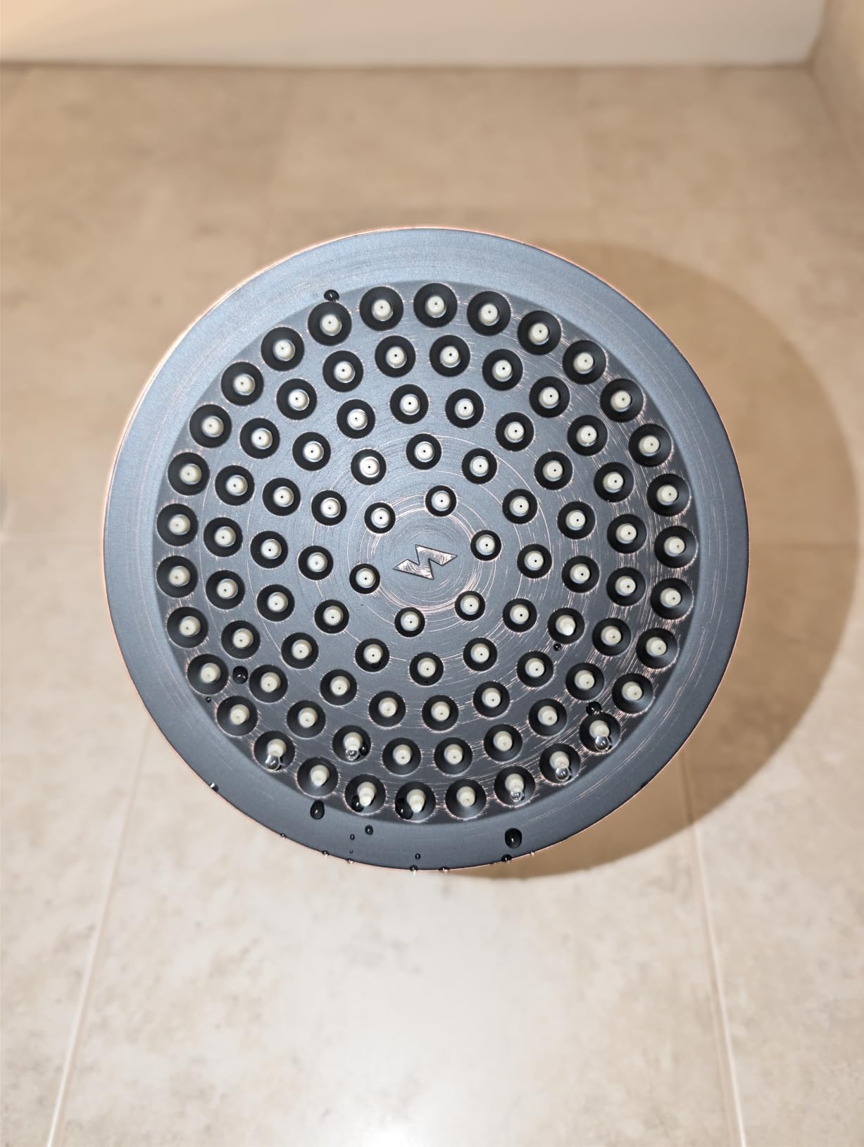 SparkPod Rain Shower Head, 6 Inch Round, Luxury Polished Chrome Finish customer photo 2
