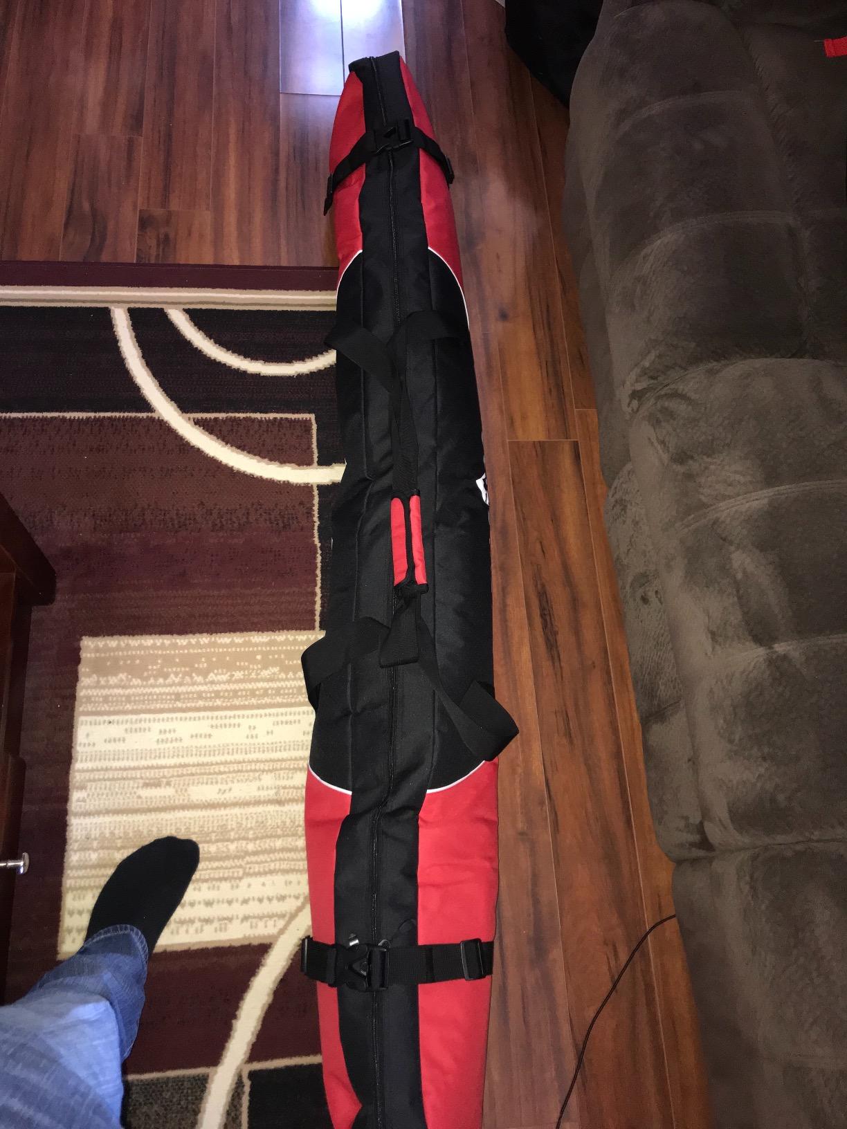 Athletico Mogul Padded Ski Bag - Fully Padded Single Ski Travel Bag customer photo 1
