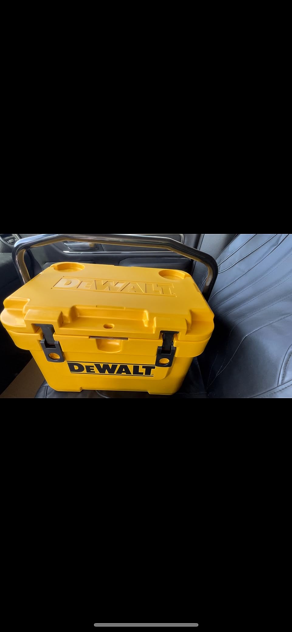 DEWALT 65 Qt Hard Sided Thick Wall Insulated Portable Ice Chest-Cooler | Rotomolded Armored Build, Thick Reinforced Insulated Walls Keeps Ice Cold customer photo 2