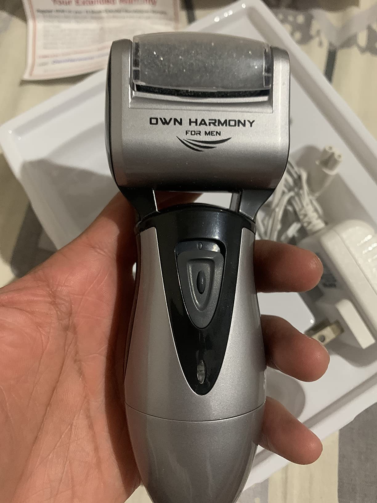 Own Harmony Electric Callus Remover - Rechargeable Foot File Pedicure Tool customer photo 2