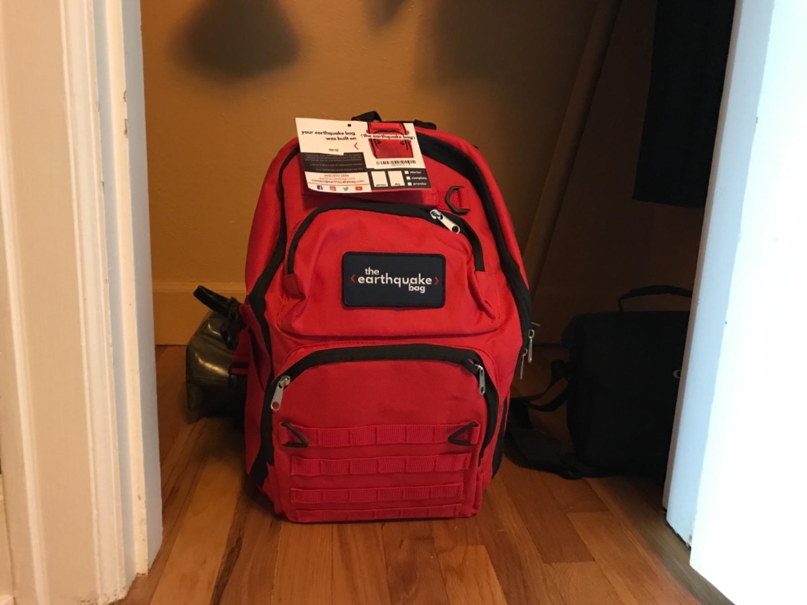 Complete Earthquake Bag - 3 Day Emergency kit for Earthquakes, Hurricanes, Wildfires, Floods + Other disasters customer photo 2