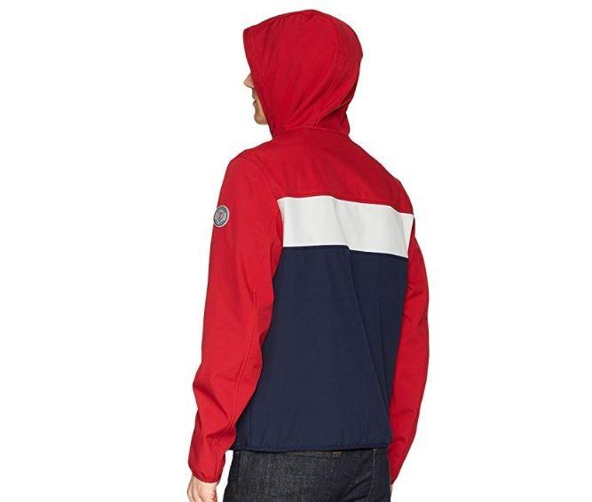 Tommy Hilfiger Men's Lightweight Water Resistant Breathable Hooded Performance Softshell Jacket customer photo 2