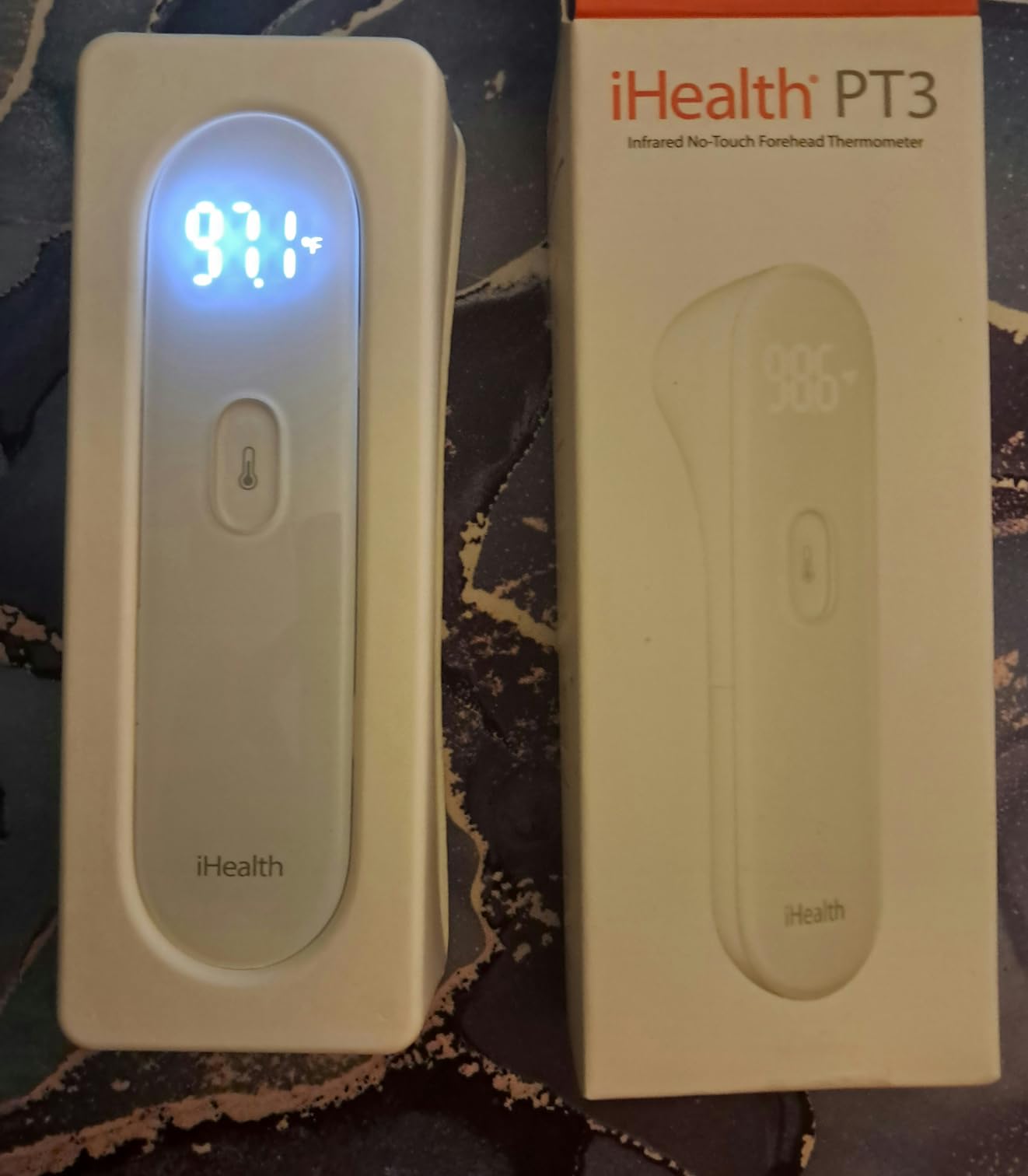 iHealth No-Touch Forehead Thermometer for Adults, Kids, Babies PT3 customer photo 1