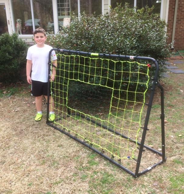 Franklin Sports Soccer Rebounder customer photo 2