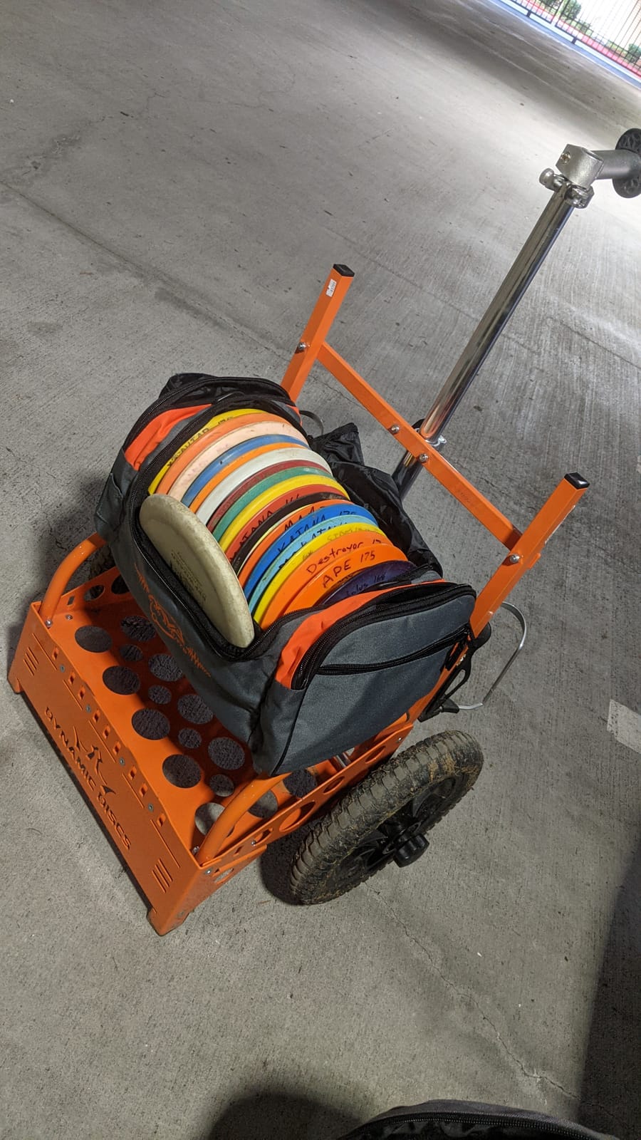 MVP Disc Sports Nucleus Tournament Disc Golf Bag (Choose Your Favorite Color) customer photo 2