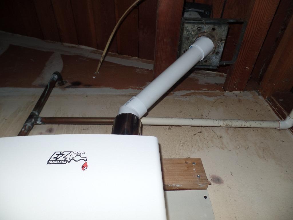EZ Ultra HE Natural Gas Indoor Condensing Tankless Water Heater - Digital Display - Whole Home customer photo 2