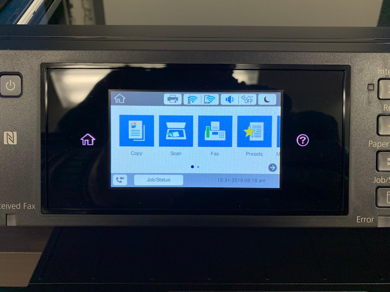 Epson Workforce WF-7710 Wireless Wide-Format Color Inkjet Printer with Copy, Scan, Fax, Wi-Fi Direct and Ethernet, Amazon Dash Replenishment Ready customer photo 1