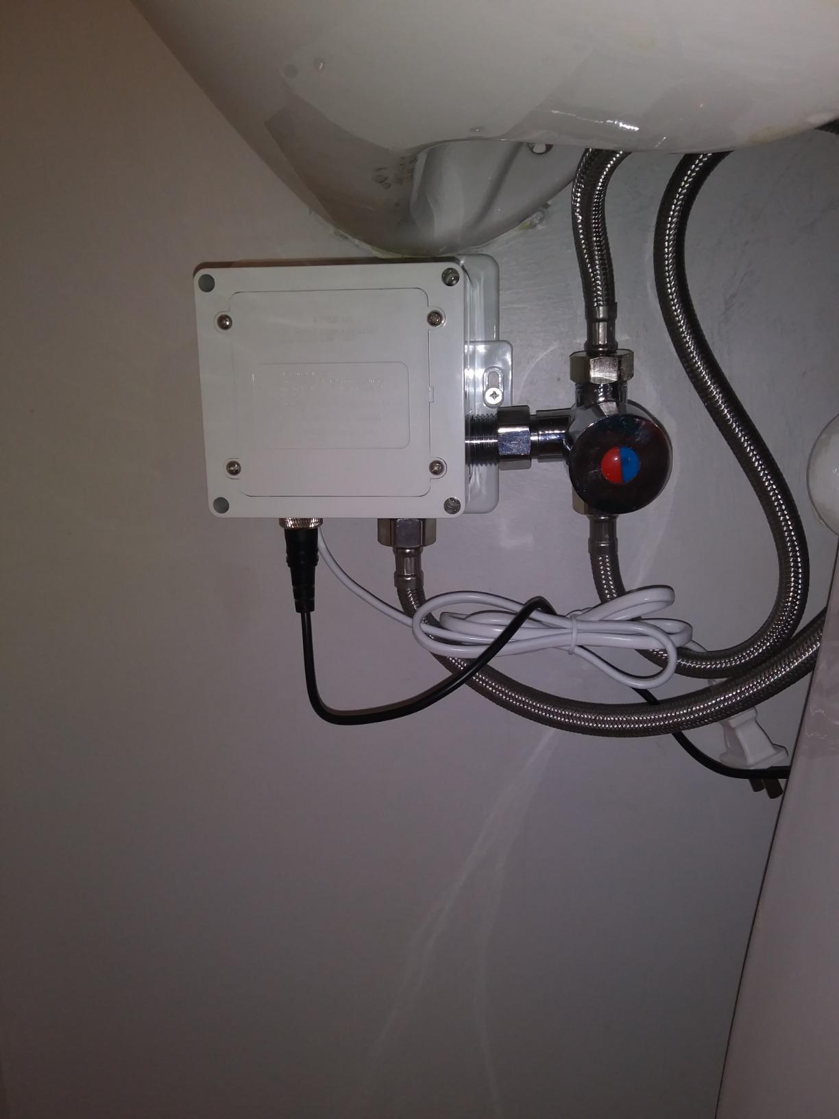 Automatic Touchless Bathroom Sink Faucet Commercial Sensor Motion Activated customer photo 2