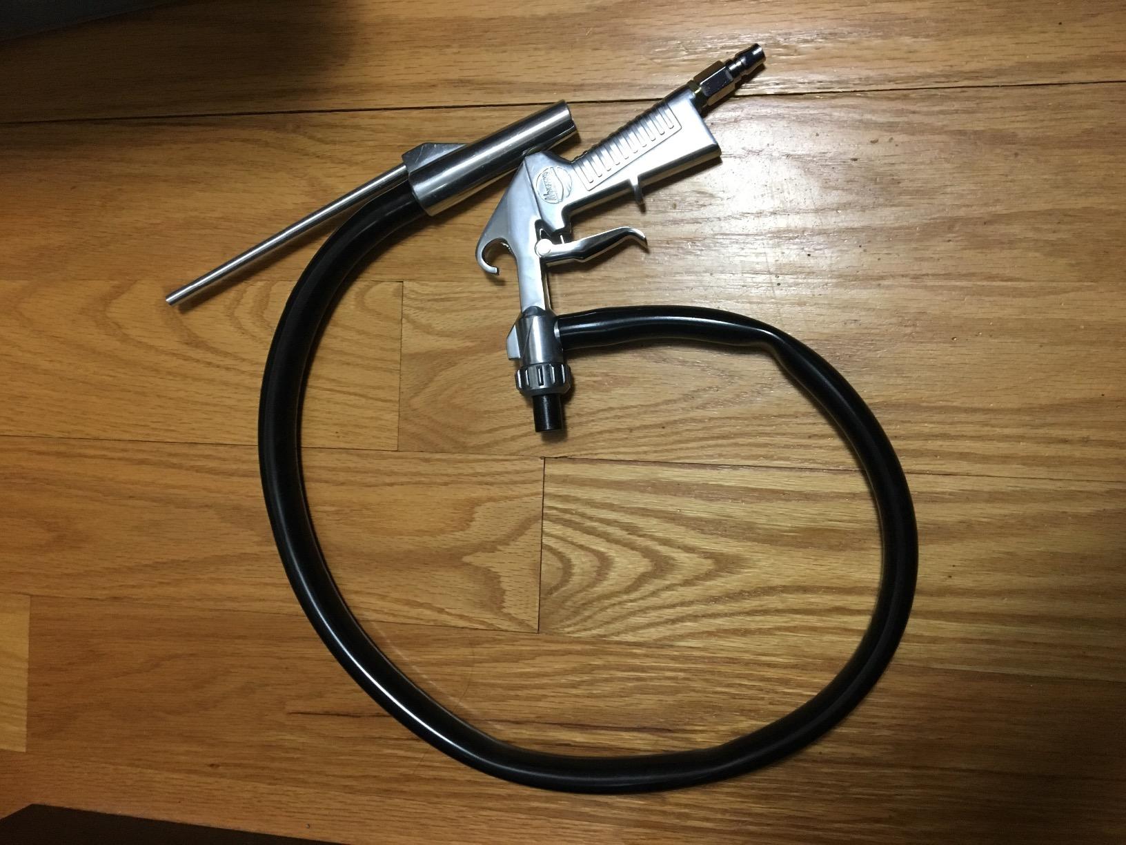 Jewboer Sandblaster Sand Blaster Gun Kit for Abrasive Media Blaster Sandblasting Cabinet with Hose Nozzles Tip customer photo 2
