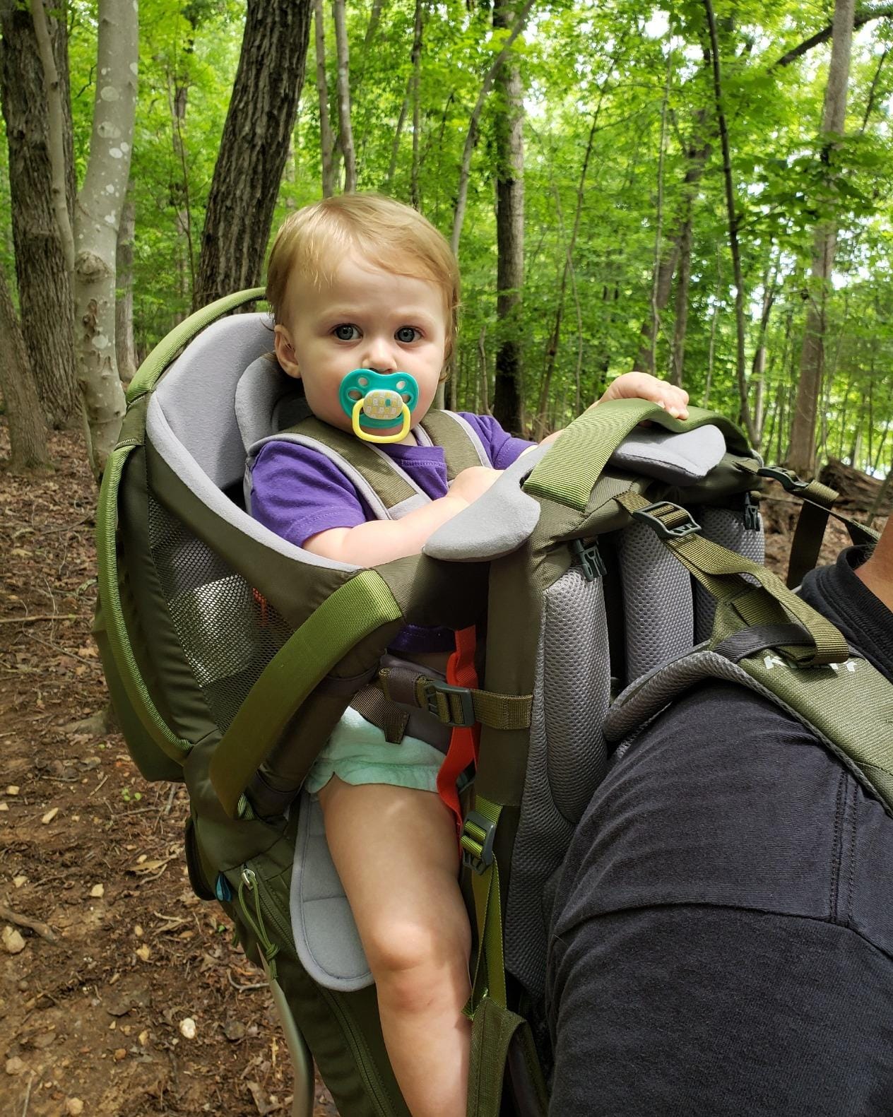 Kelty Journey PerfectFIT ELITE Child Carrier for Infants and Toddlers, Zippered Pockets, Waistbelt, Aluminum Frame, Sunshade customer photo 2