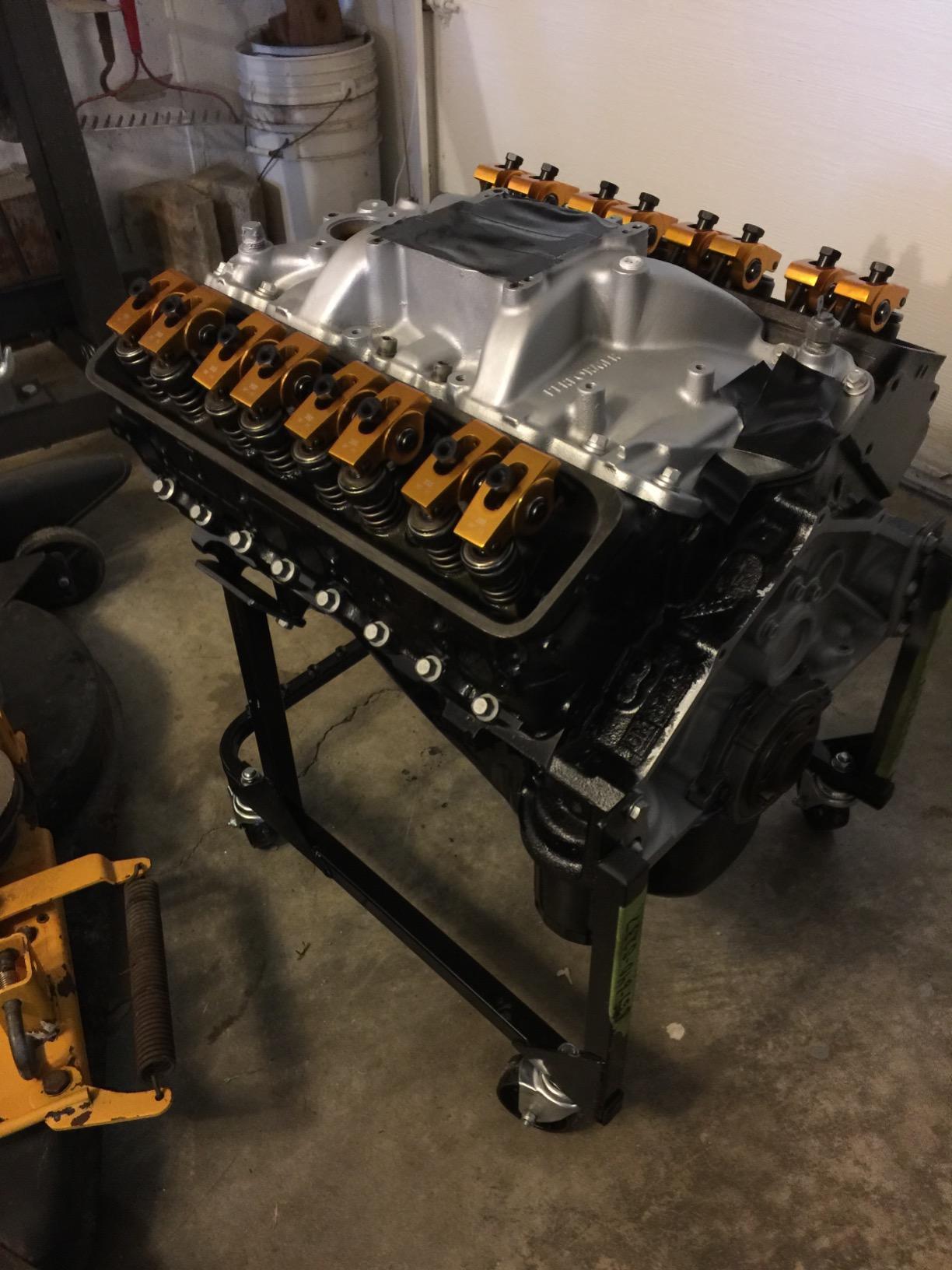 Engine Cradle with Wheels for Small Block & Big Block Chevy customer photo 1