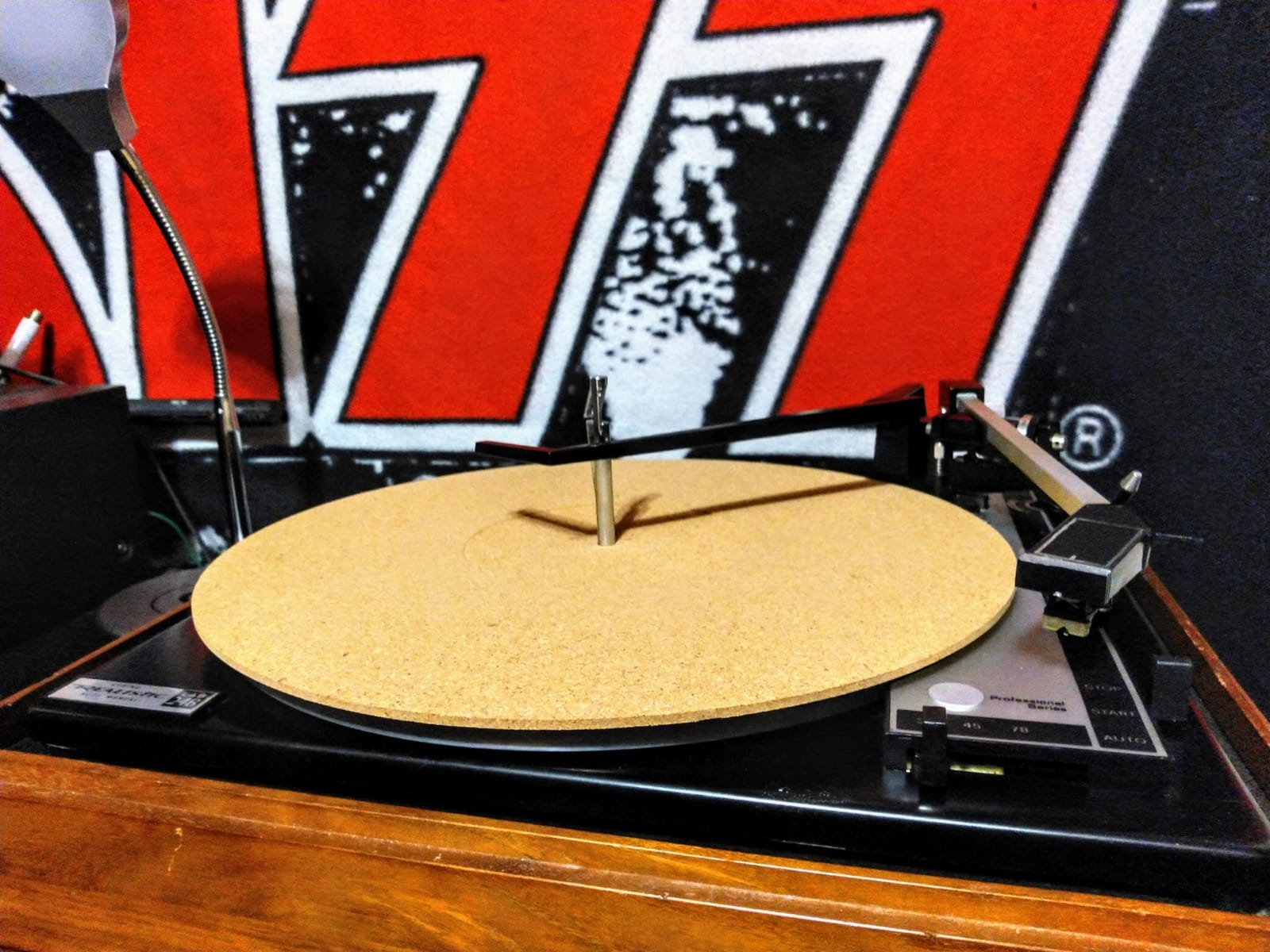 Cork Turntable Mat by PRO SPIN for Vinyl LP Record Players (3mm) | Record Player Mat with High-Fidelity Audiophile Acoustic Sound Support | Turntable Slip Mat Help Reduce Noise Due to Static and Dust customer photo 1