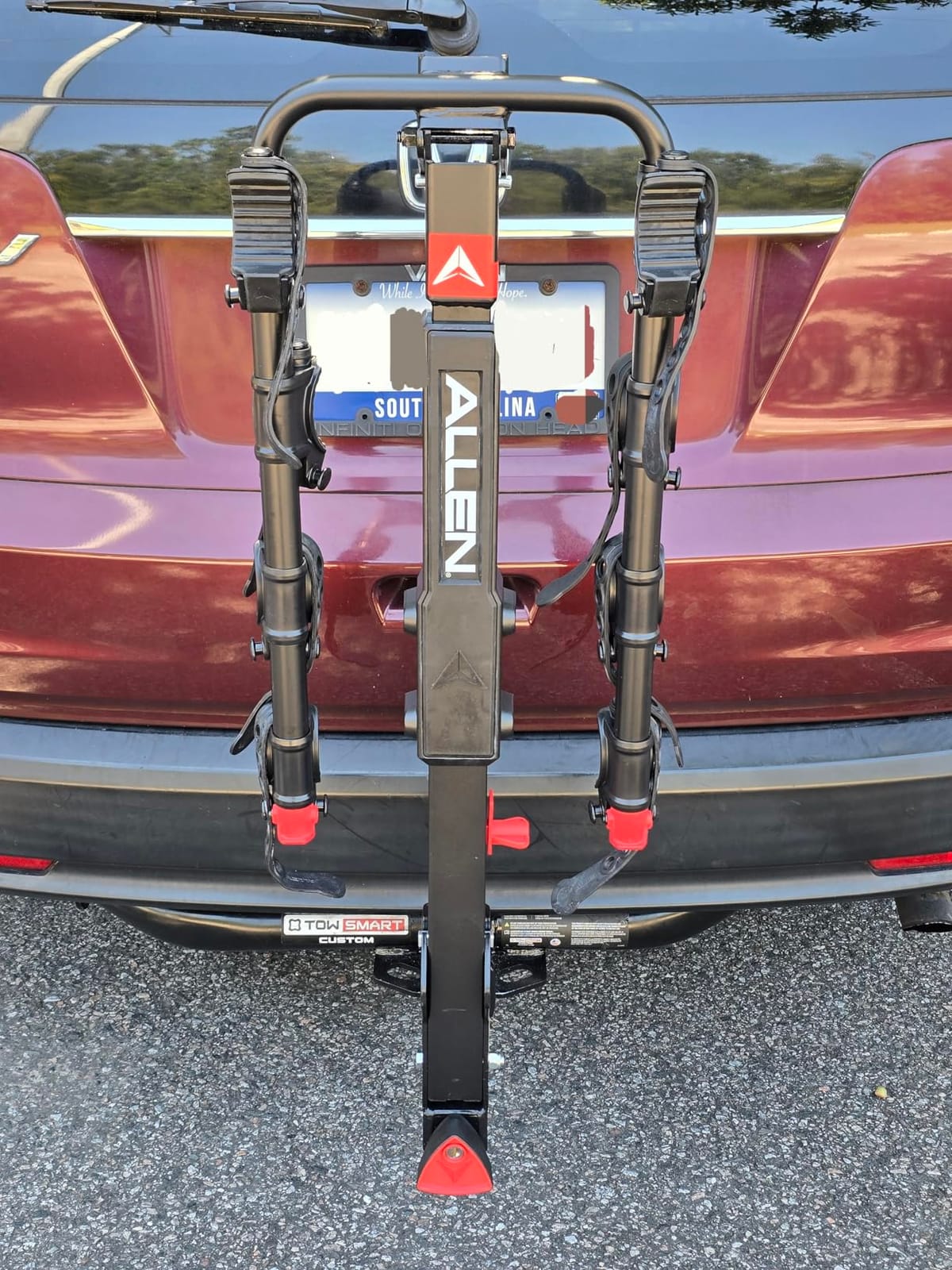 Allen Sports Premier Locking Quick Release 4-Bike Carrier for 2 in. Hitch, Black customer photo 1